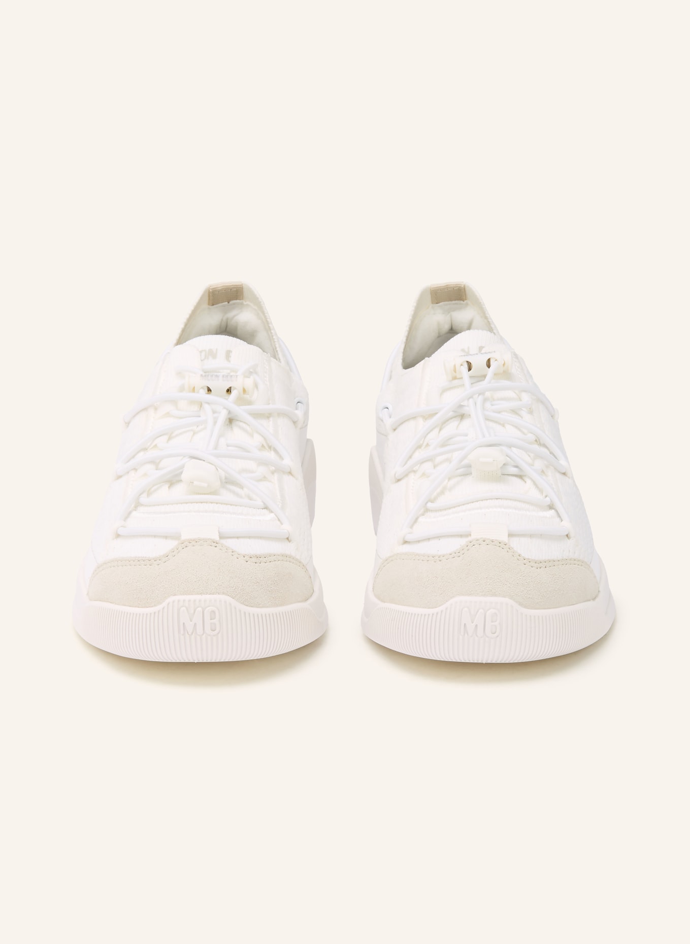 MOON BOOT Sneaker MOONLIGHT: WEISS / HELLGRAU