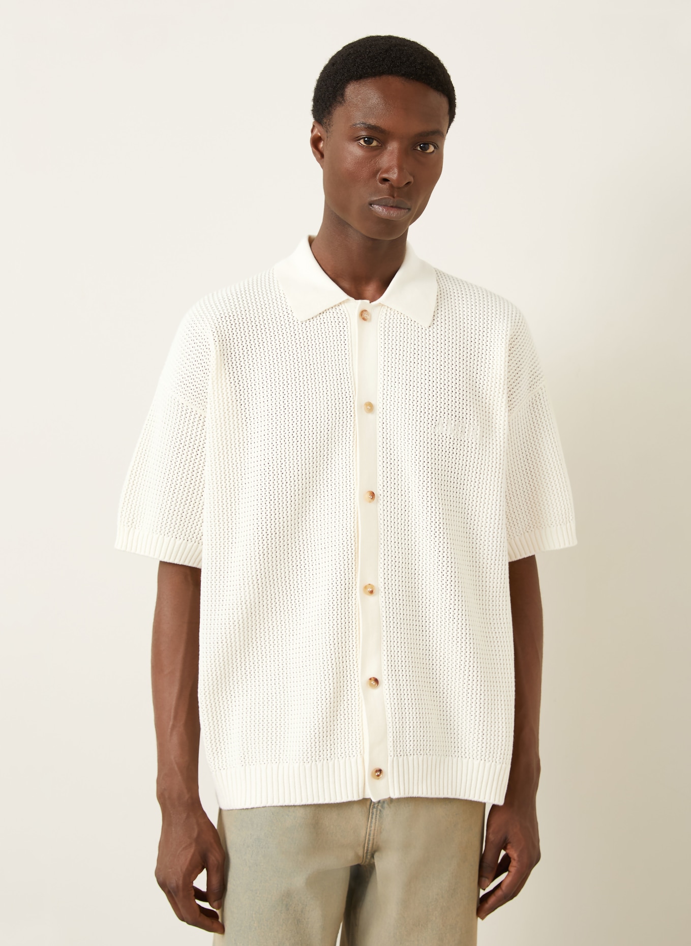 AMIRI Koszula wypoczynkowa Comfort Fit: ECRU