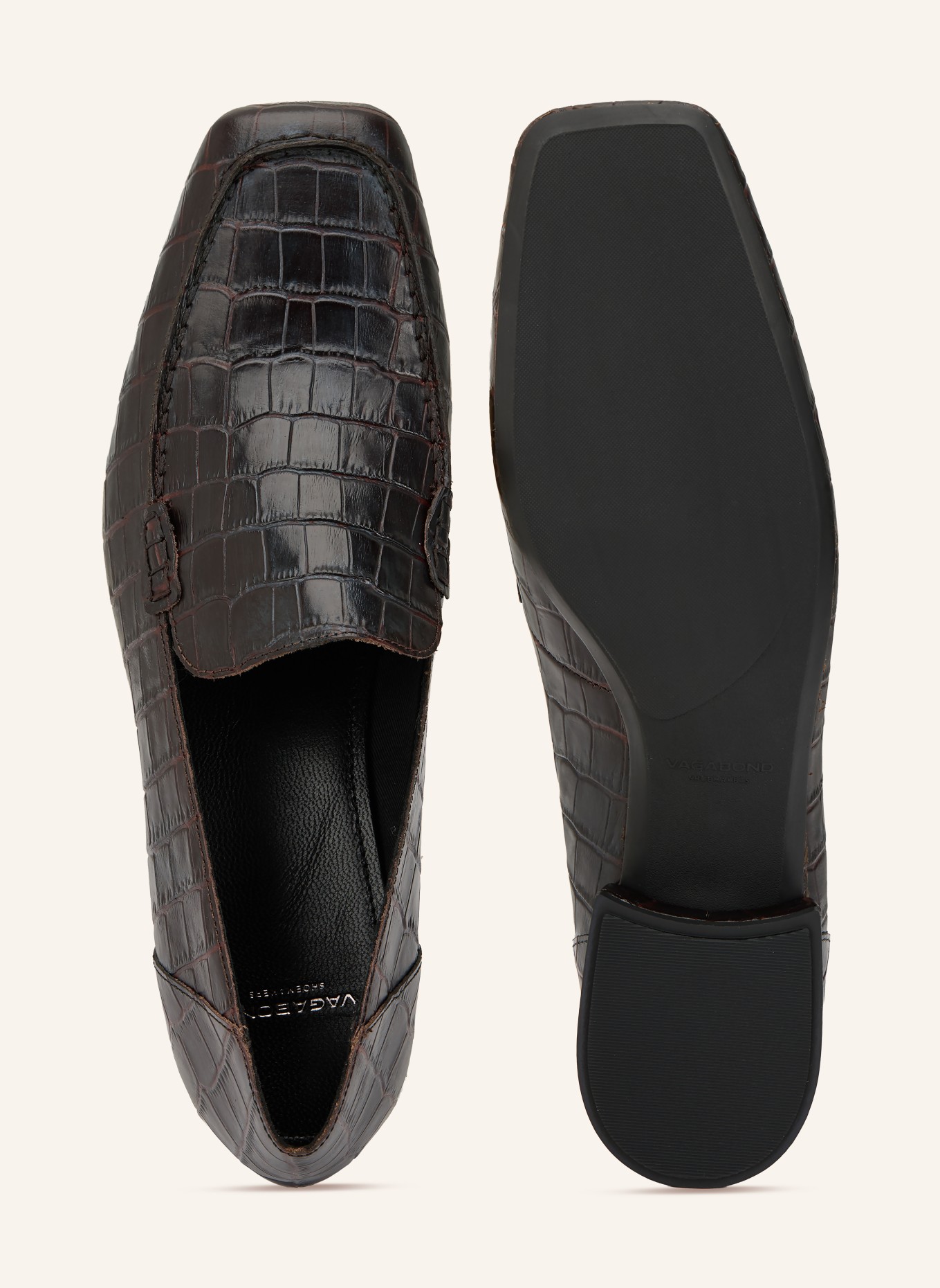 VAGABOND SHOEMAKERS DEBBI slippers: DARK BROWN