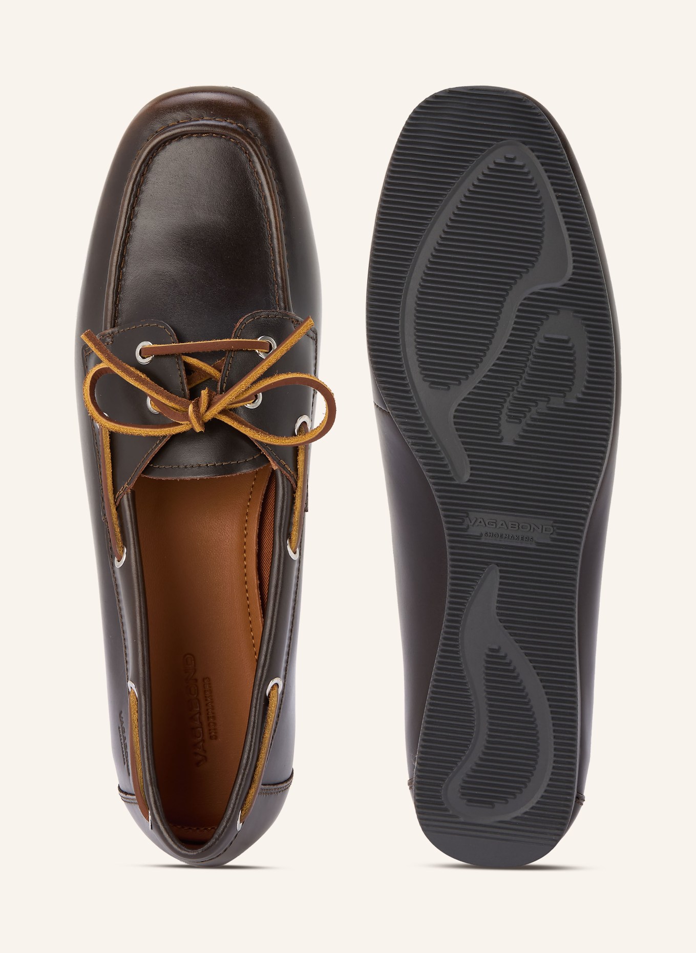 VAGABOND SHOEMAKERS Bootsschuhe HILLARY: DUNKELBRAUN