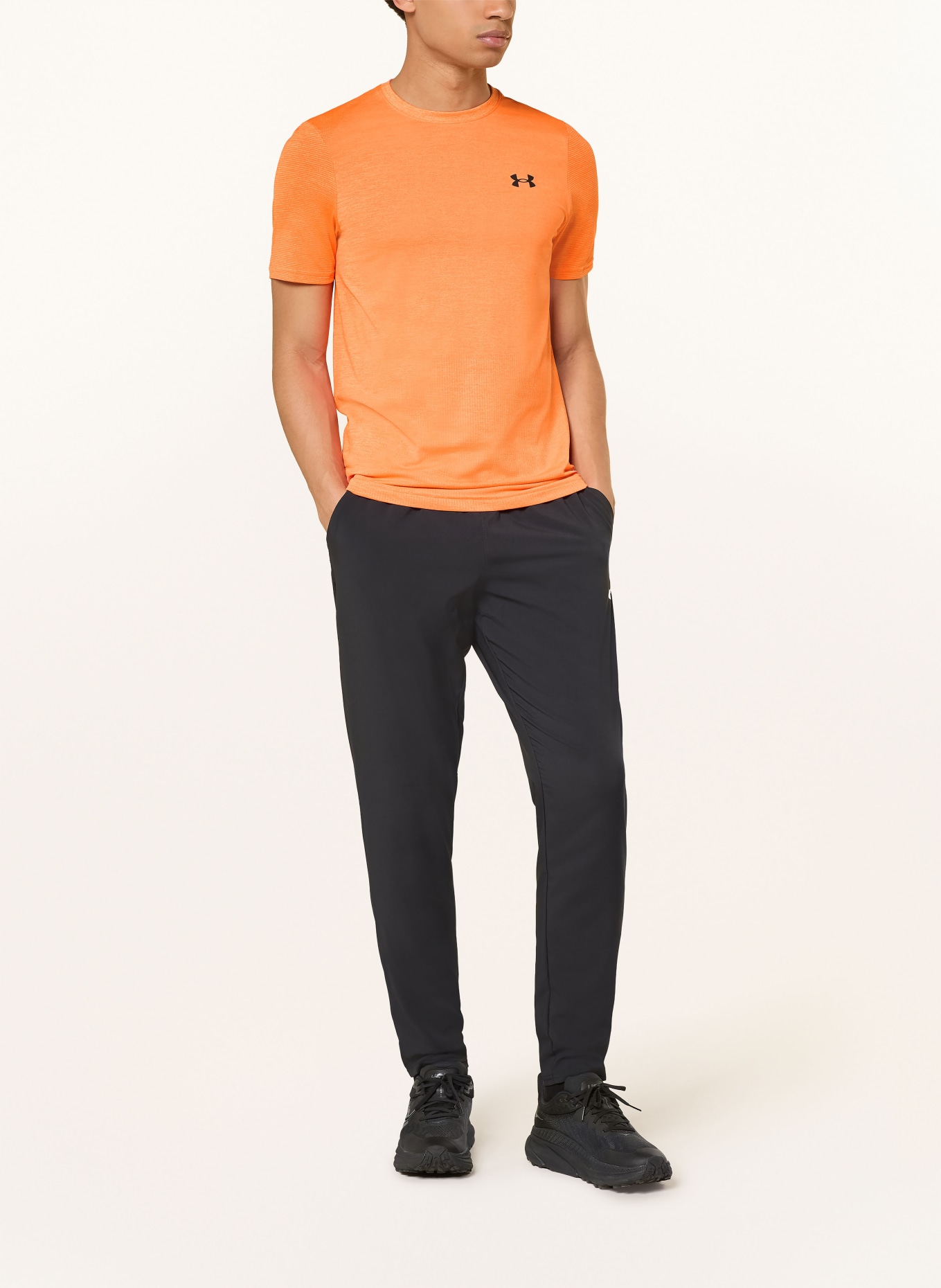 UNDER ARMOUR Tričko UA VANISH ELITE SEAMLESS: ORANŽOVÁ