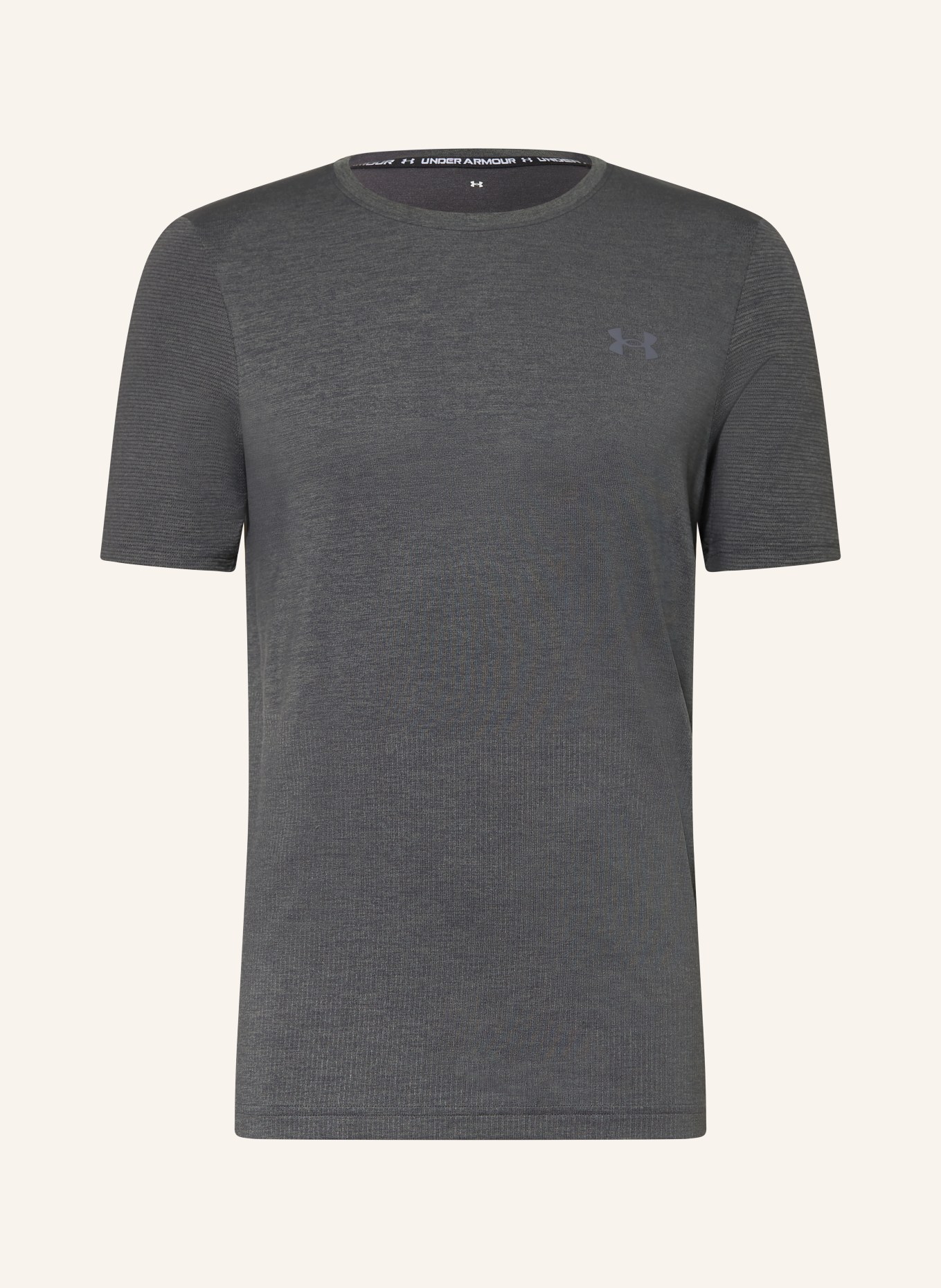 UNDER ARMOUR T-shirt UA VANISH ELITE SEAMLESS: DONKERGRIJS