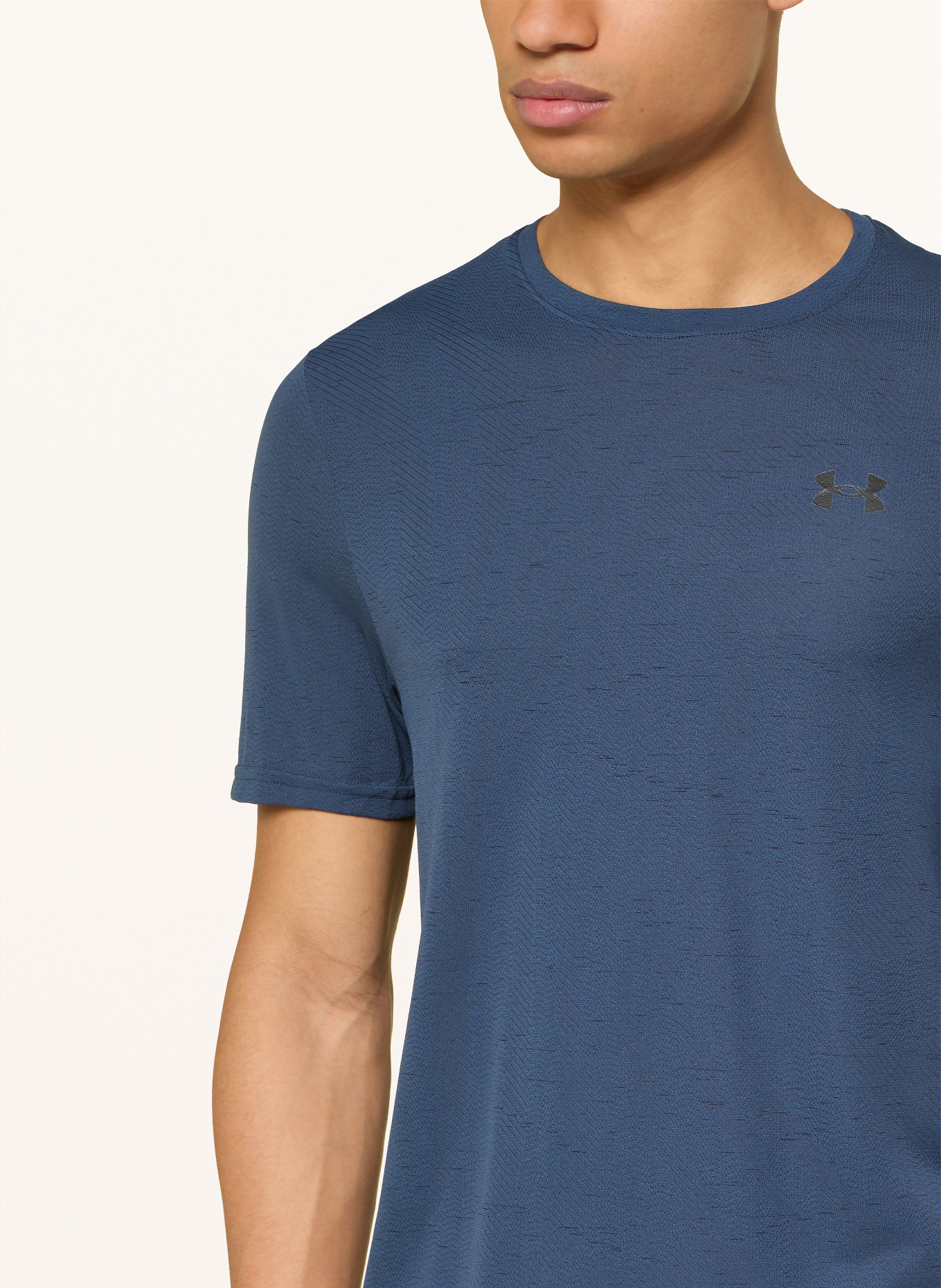 UNDER ARMOUR T-Shirt VANISH SEAMLESS NOVELTY: DUNKELBLAU