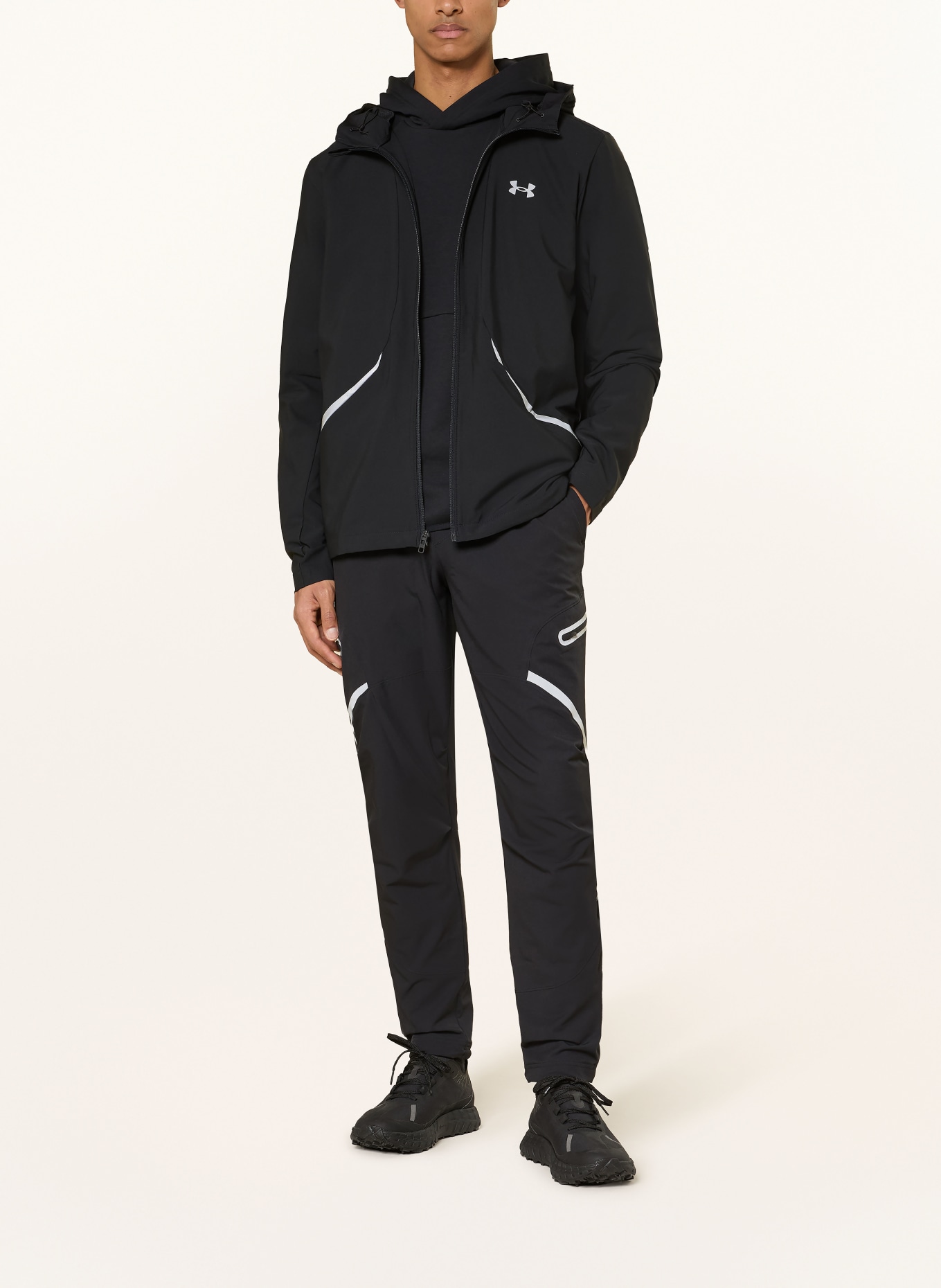 UNDER ARMOUR UA UNSTOPPABLE Training Pants: BLACK