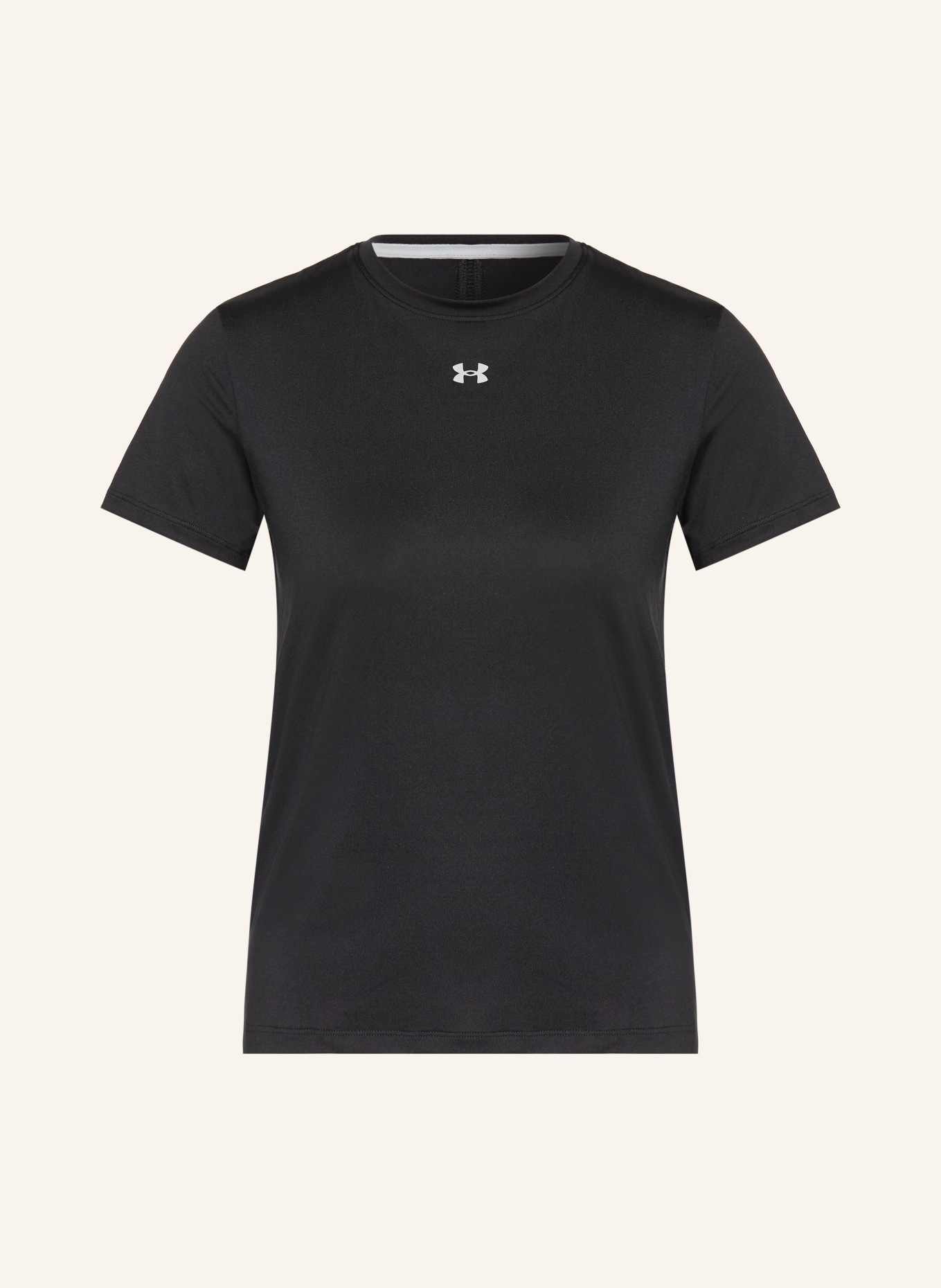 UNDER ARMOUR Tričko UA VANISH: ČERNÁ / BÍLÁ