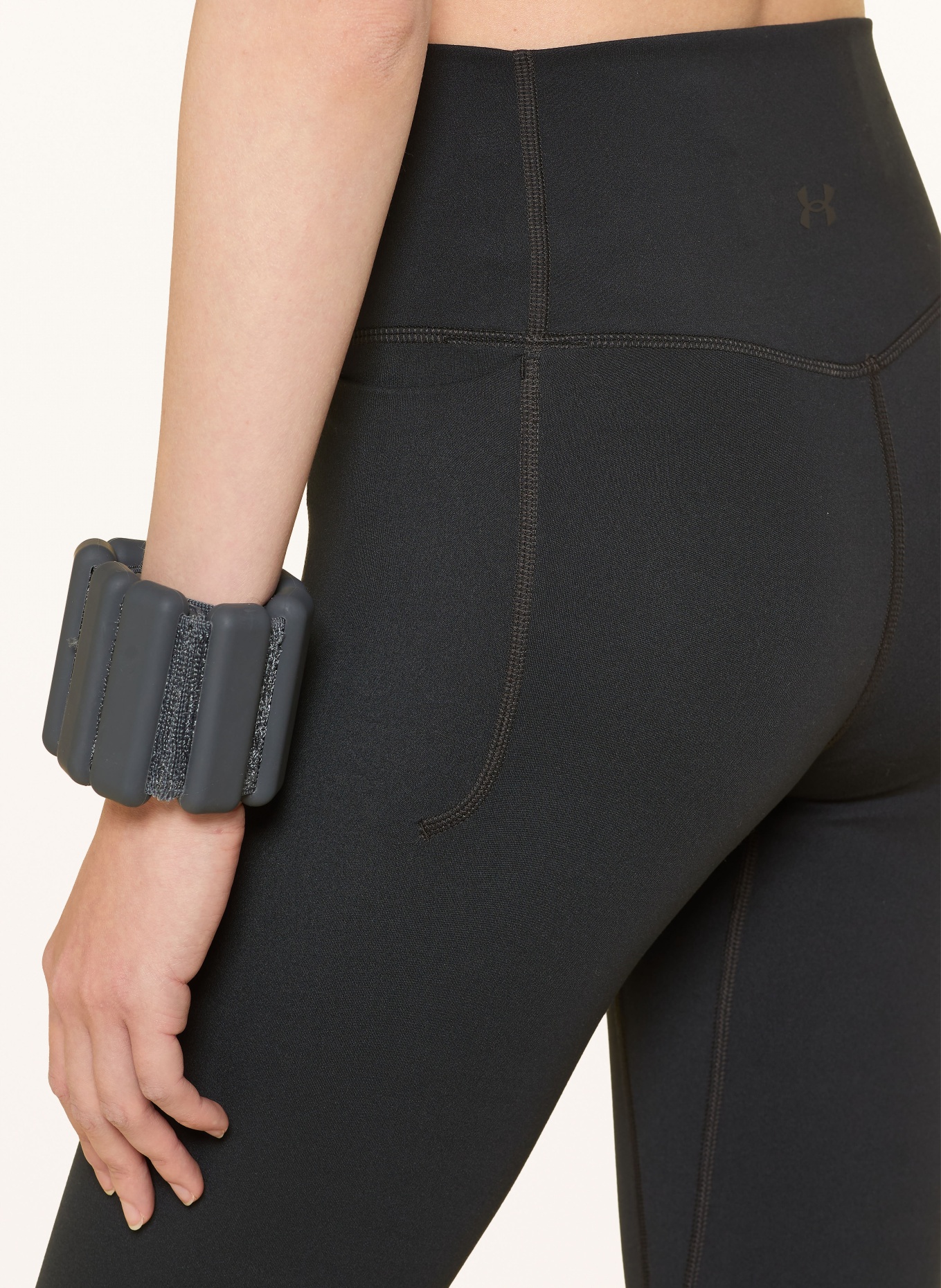 UNDER ARMOUR UA MERIDIAN Tights: BLACK