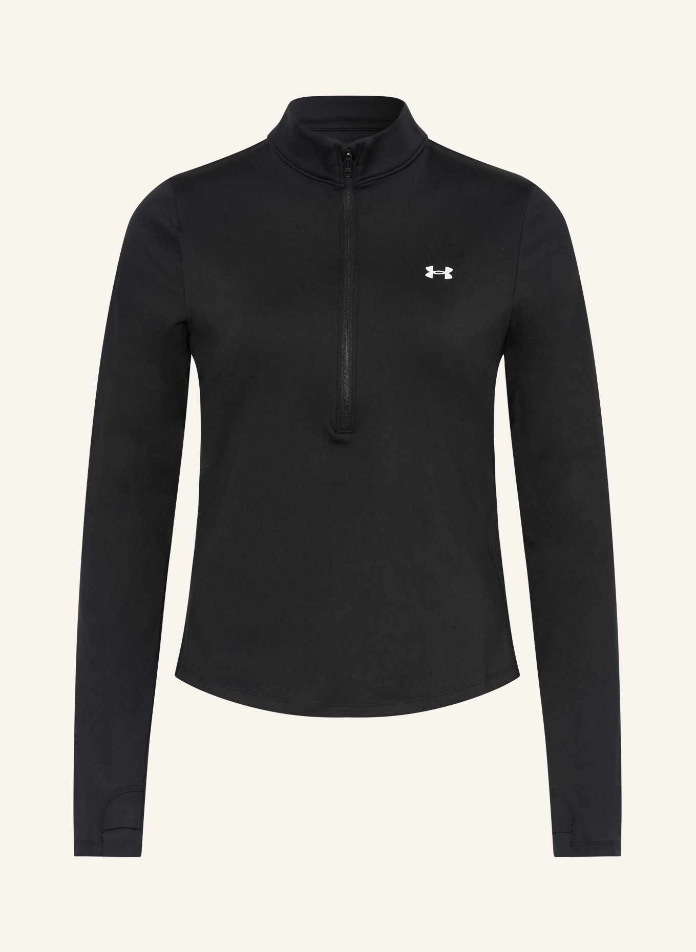 UNDER ARMOUR UA MOTION Long Sleeve: BLACK