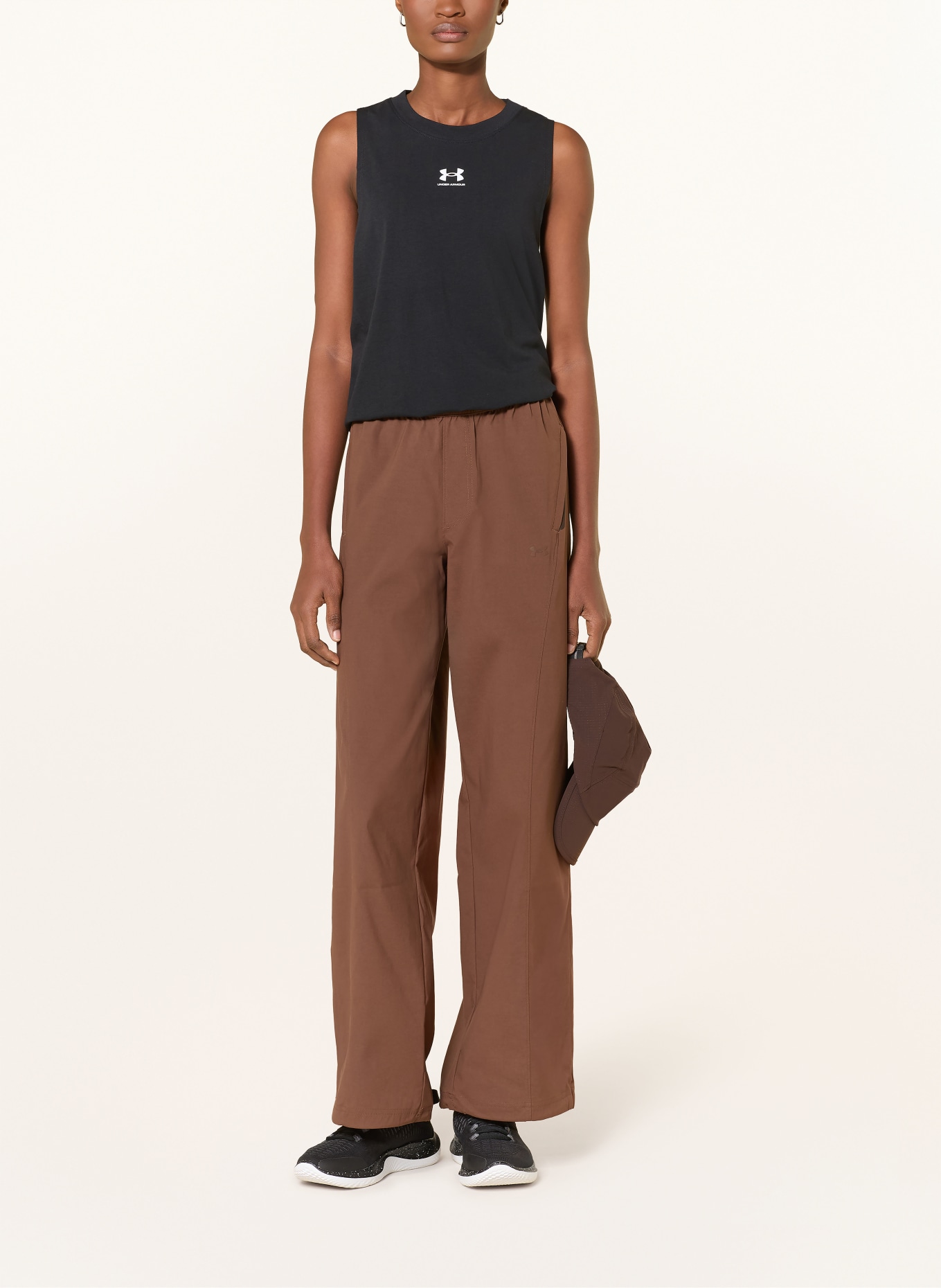 UNDER ARMOUR Tílko UA RIVAL: ČERNÁ