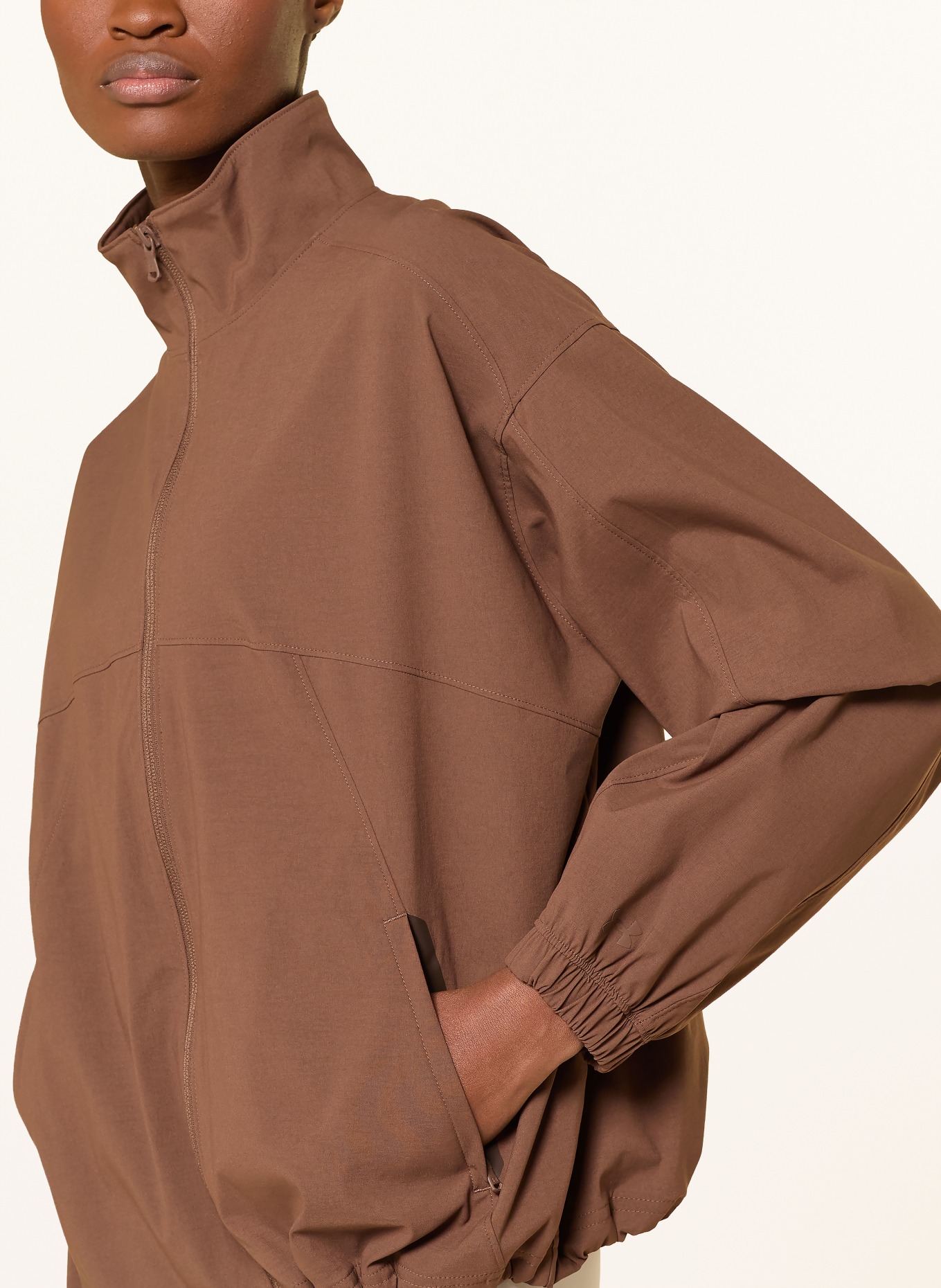 UNDER ARMOUR UA UNSTOPPABLE Training Jacket: DARK BROWN