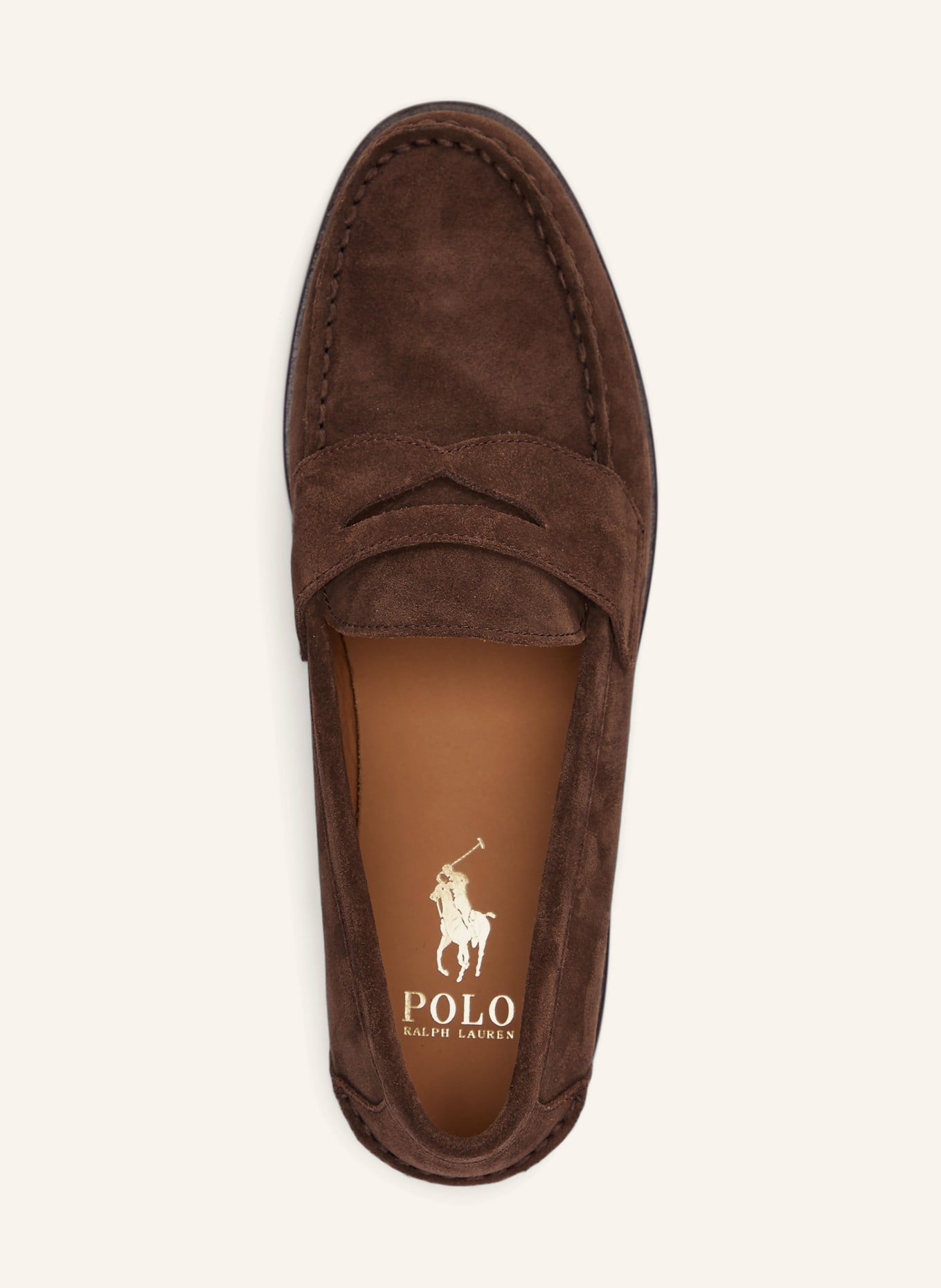 POLO RALPH LAUREN Penny loafer ALSTON PENNY: DARK BROWN