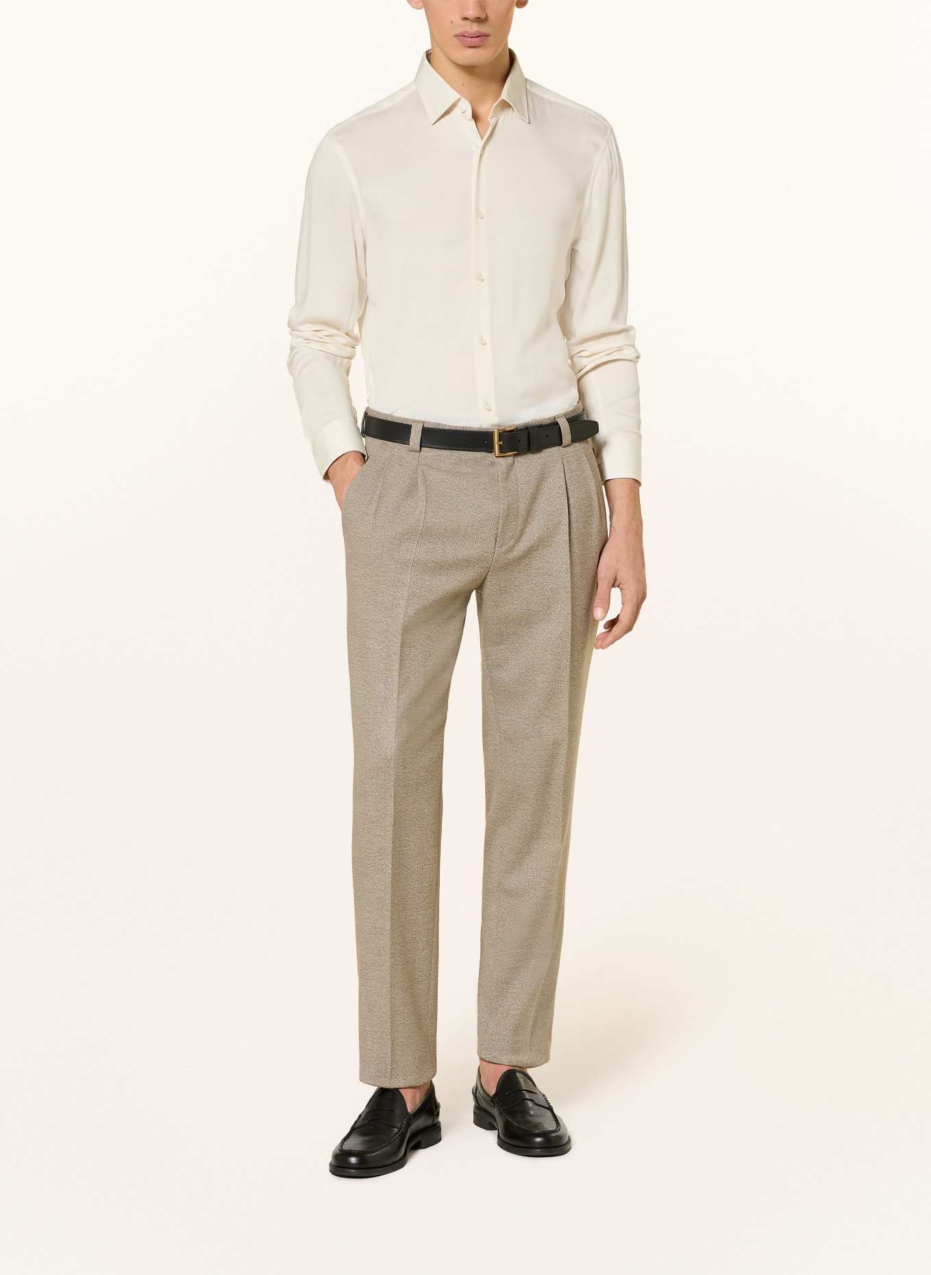 HUGO Chemise KENNO: CRÈME