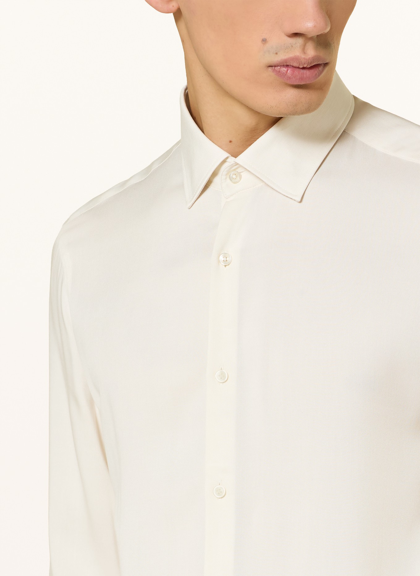 HUGO Chemise KENNO: CRÈME