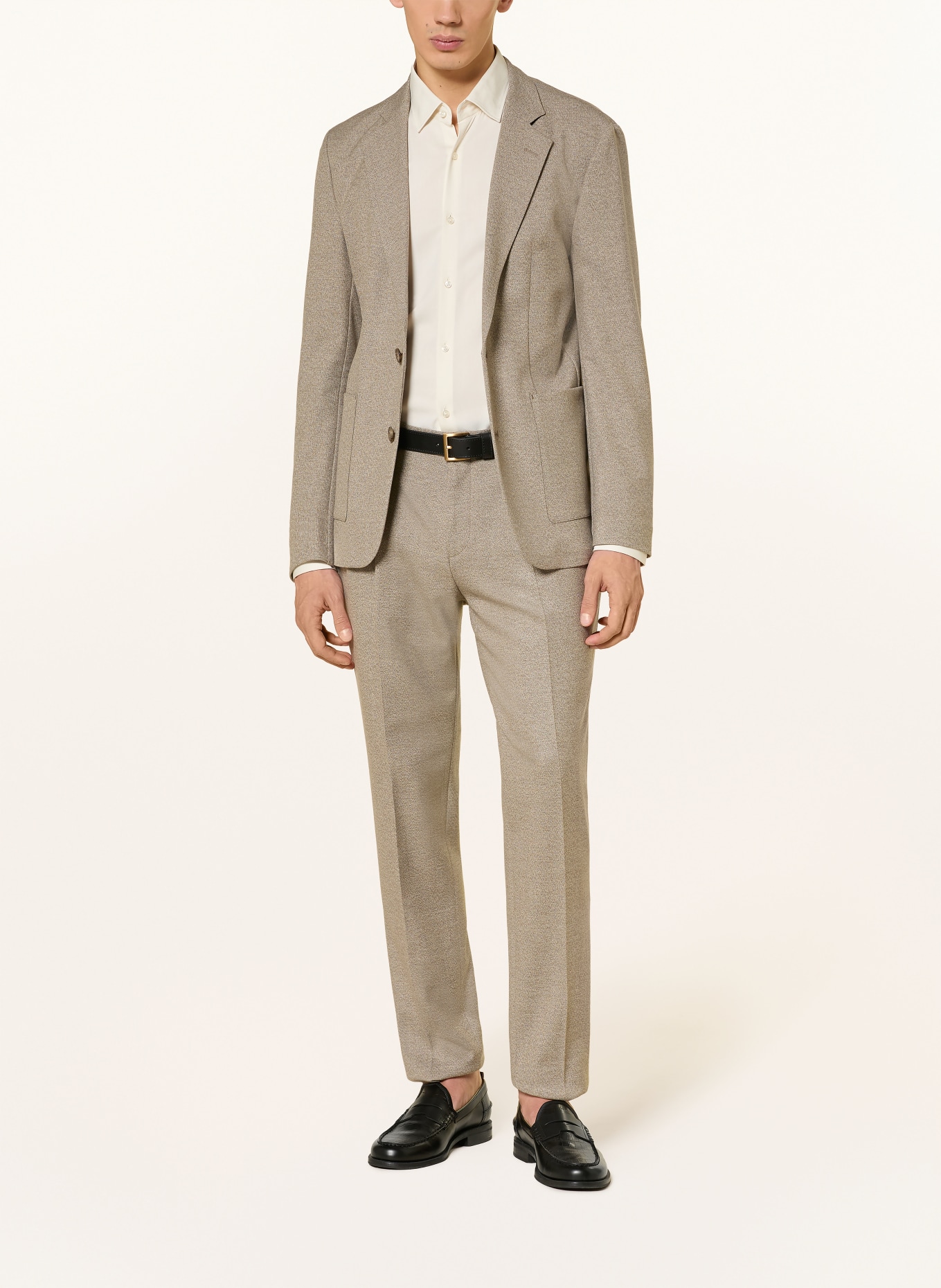 HUGO Chemise KENNO: CRÈME