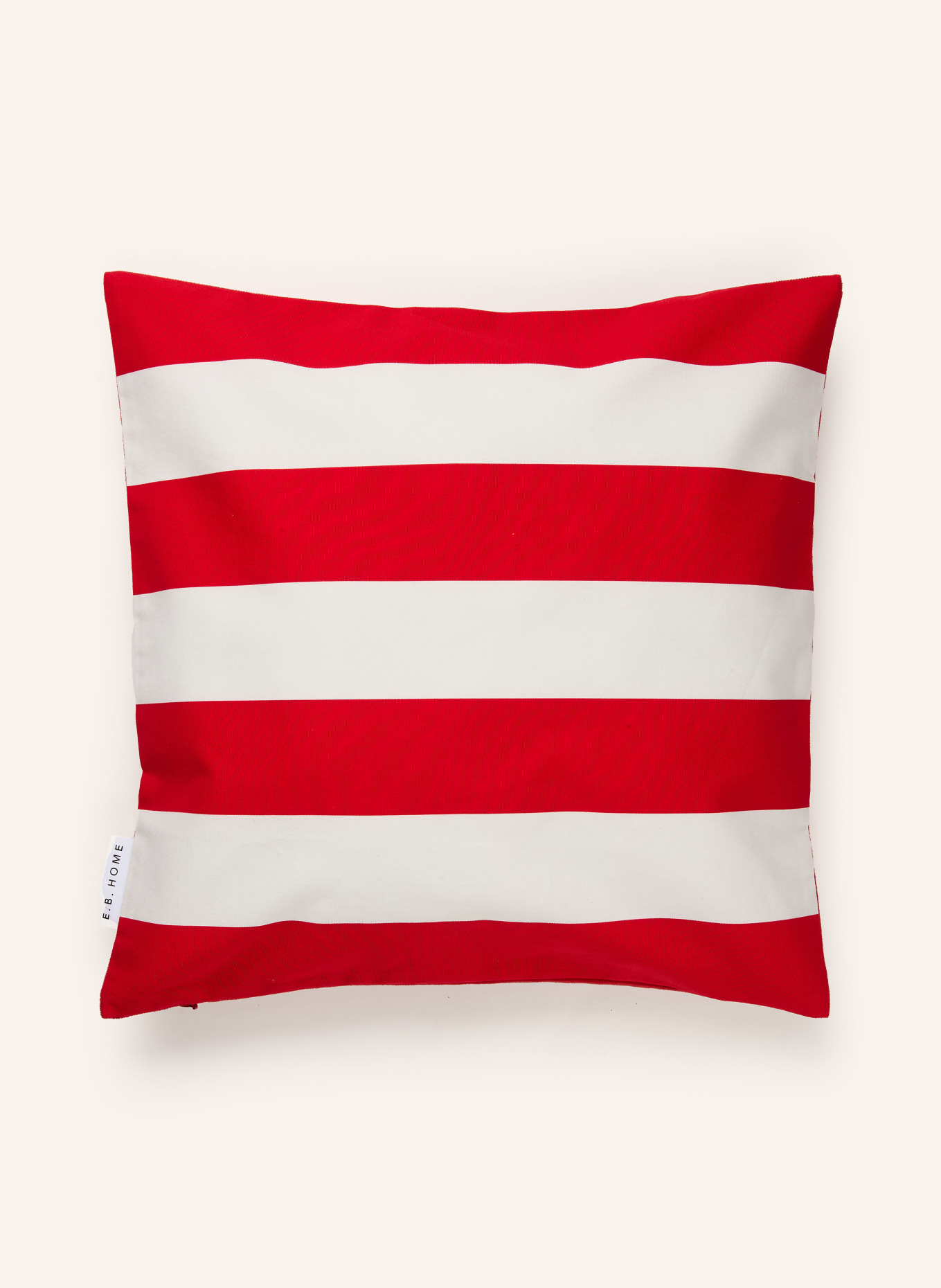 EB HOME Dekokissenhülle: ROT / WEISS