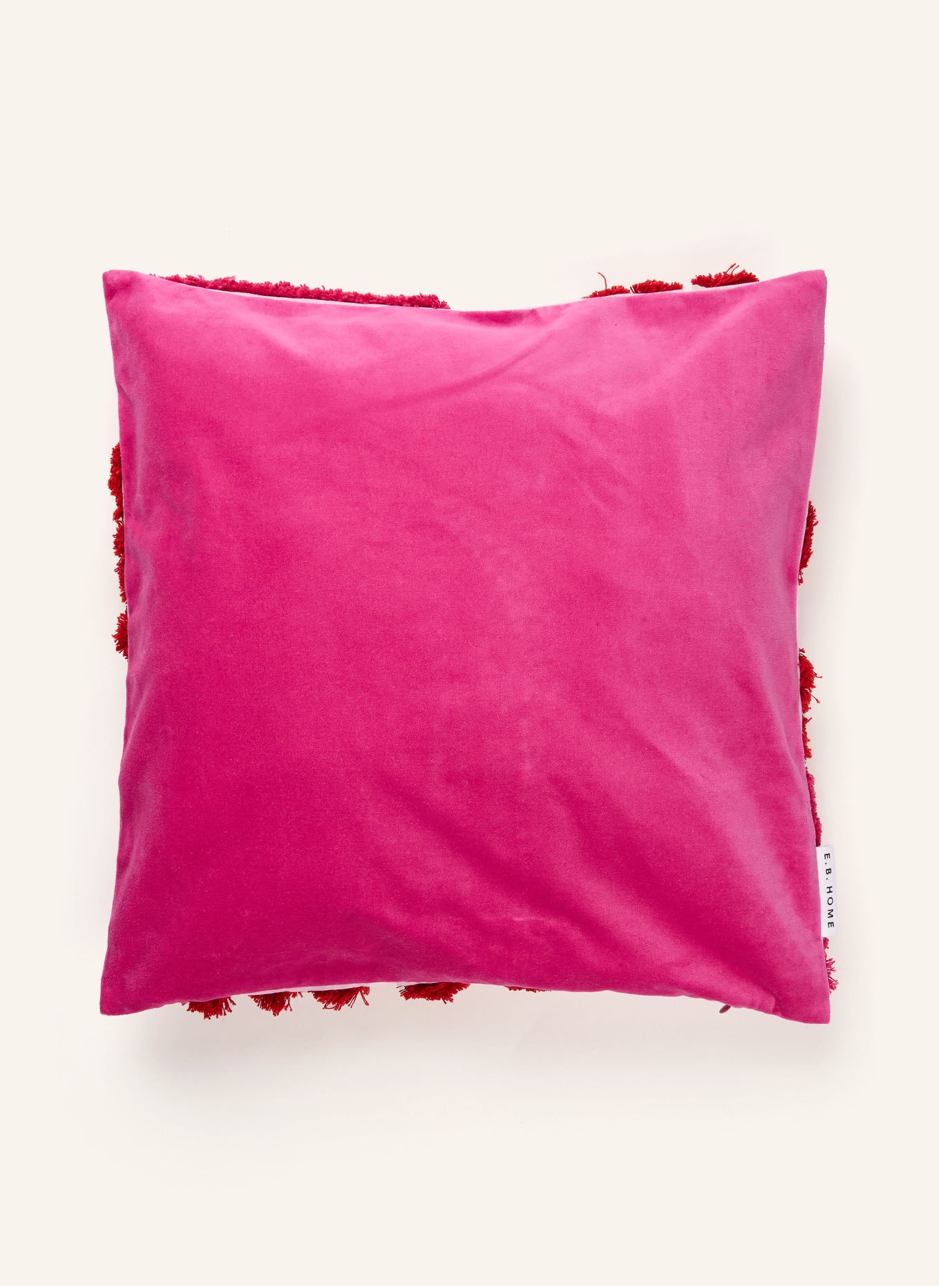 EB HOME Dekokissenhülle ZEBRA N DOTS: NEONPINK / HELLROSA