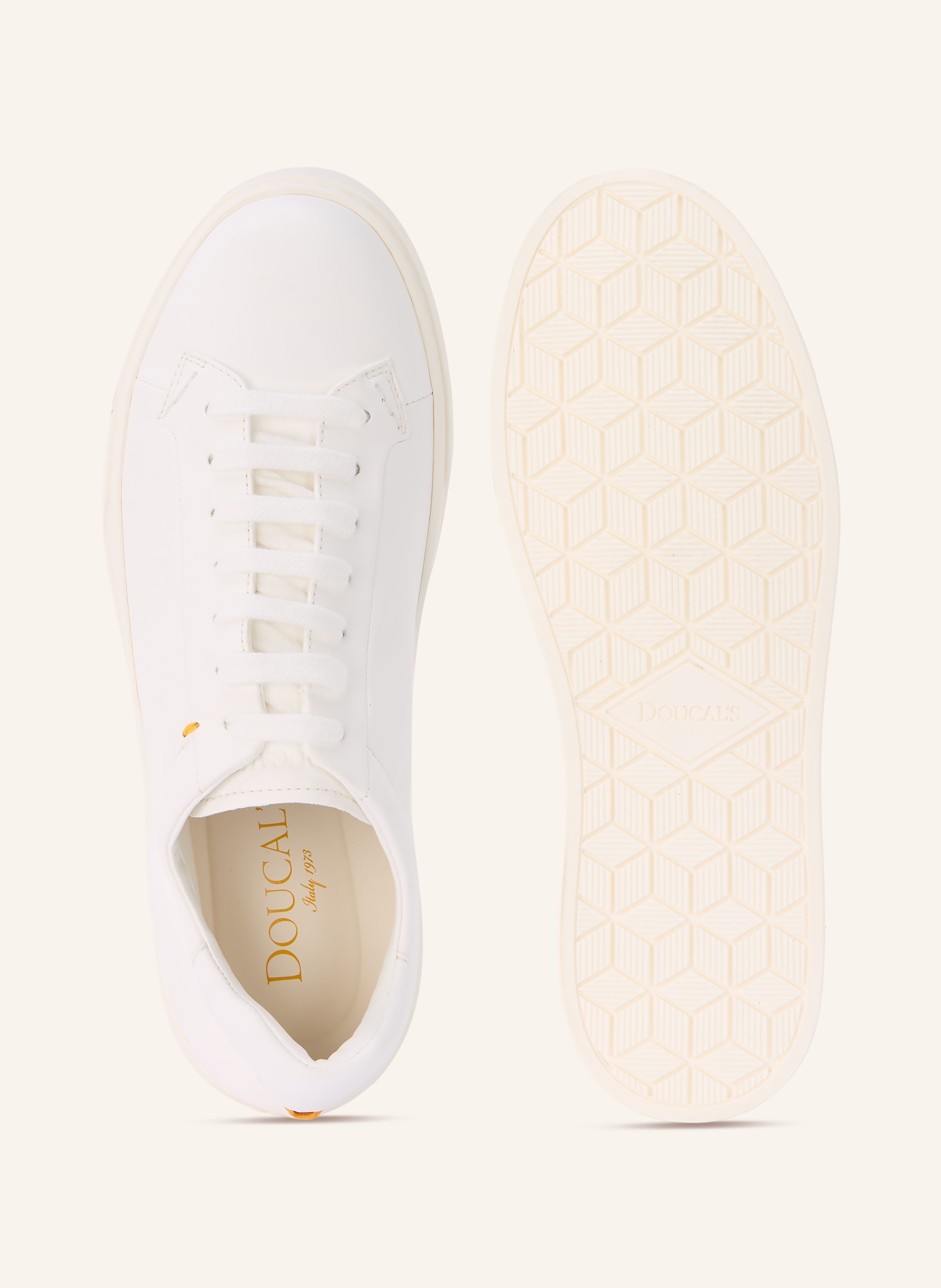 DOUCAL'S Sneaker: WEISS