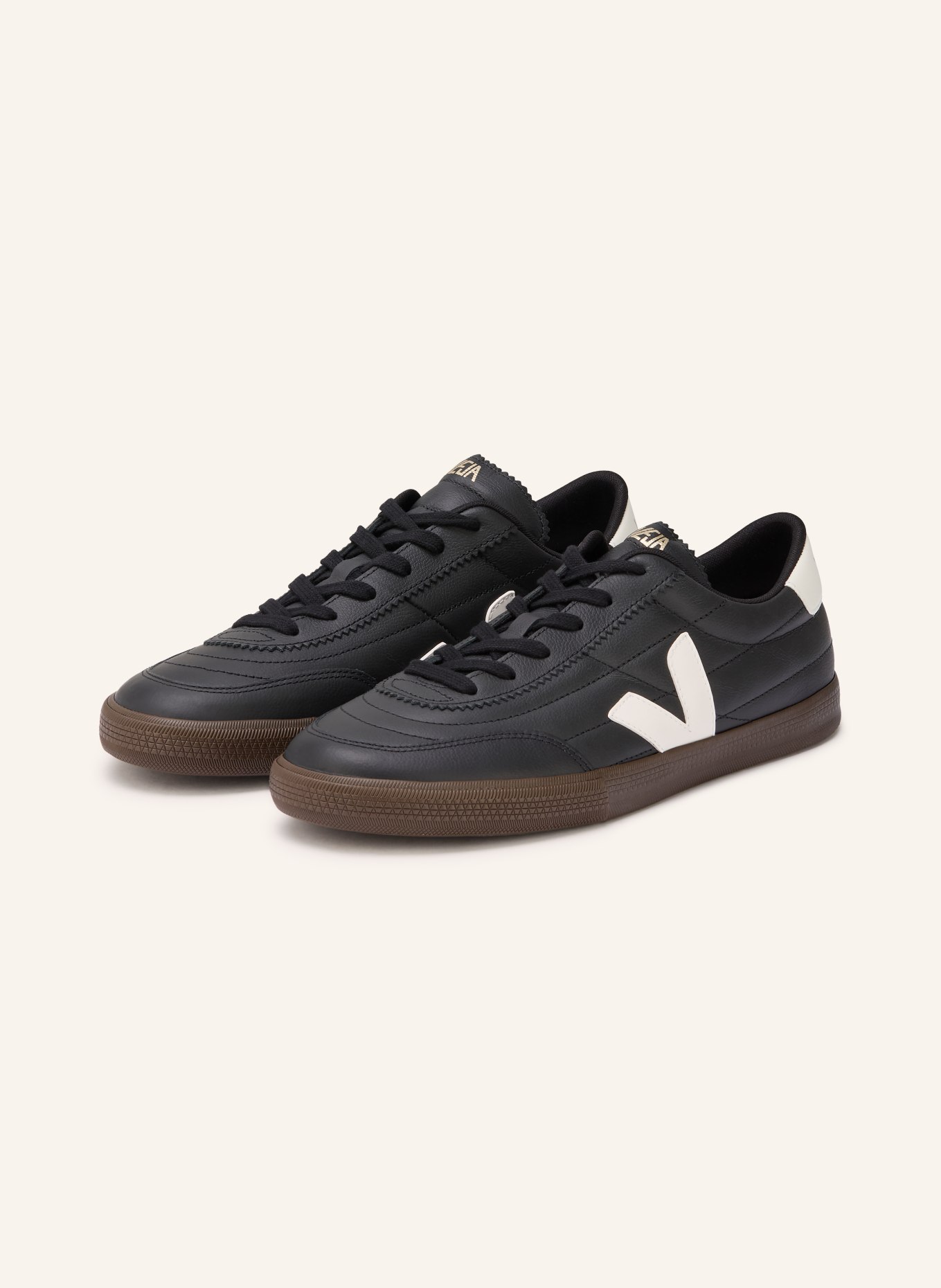 VEJA Sneaker PANENKA: SCHWARZ / WEISS