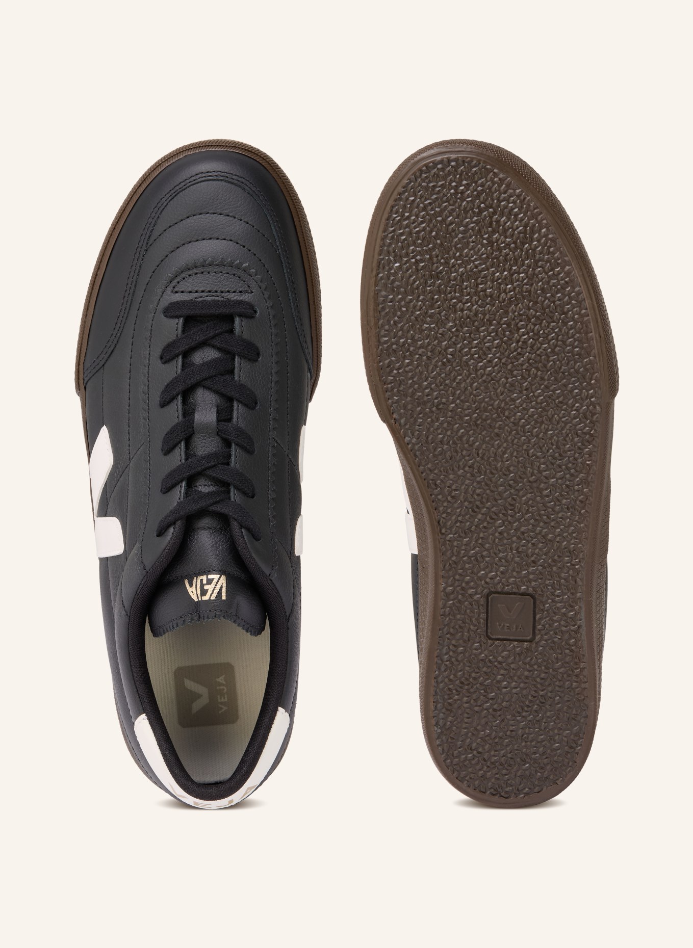 VEJA Sneaker PANENKA: SCHWARZ / WEISS
