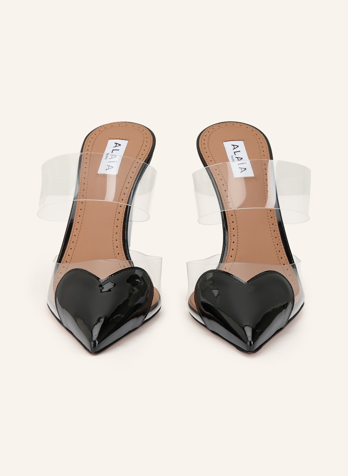 ALAÏA Wedges LE CŒUR: SCHWARZ