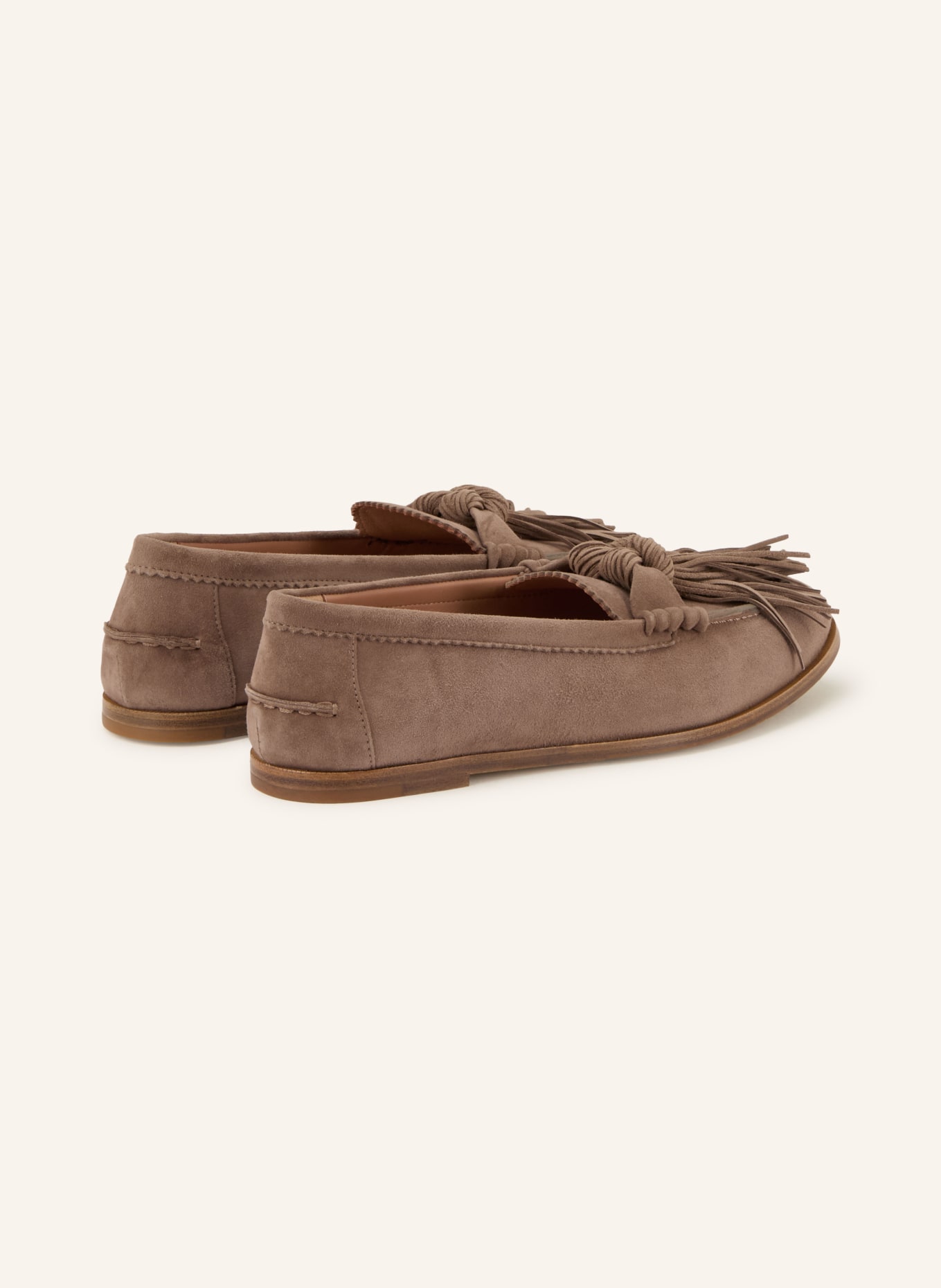 AQUAZZURA Loafer FREDDIE: TAUPE