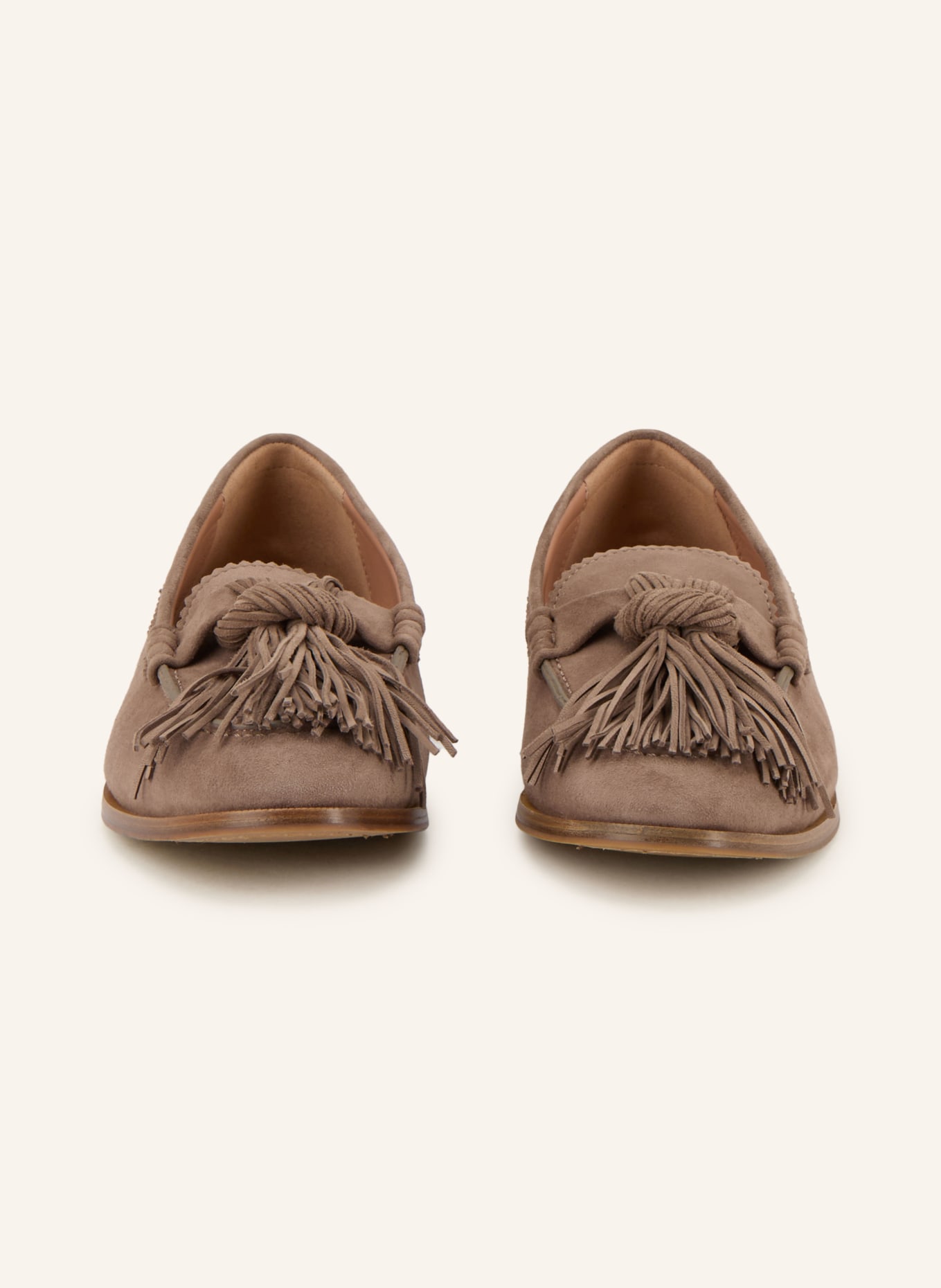 AQUAZZURA Loafer FREDDIE: TAUPE