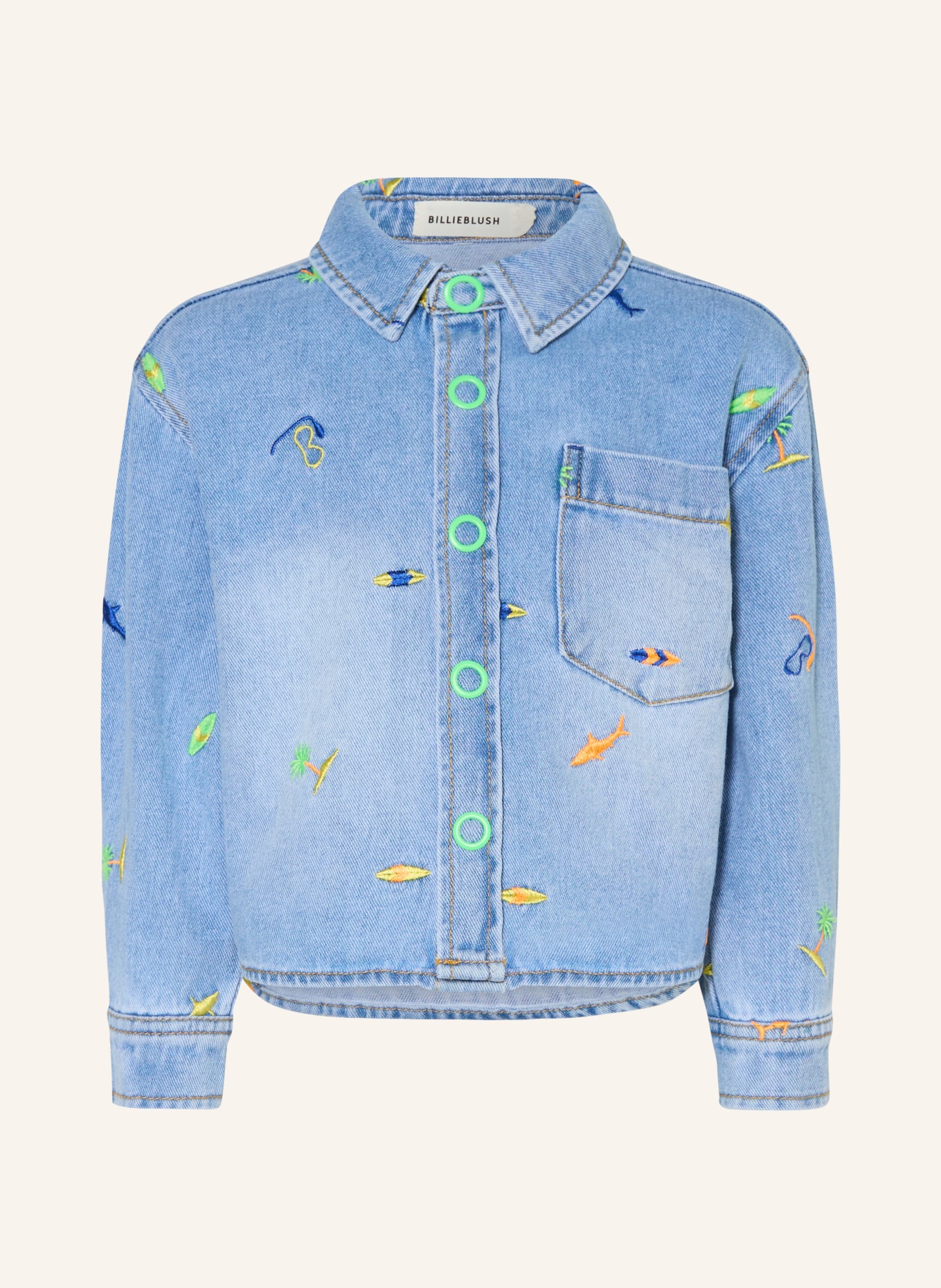 Billieblush Jeanshemd: BLAU