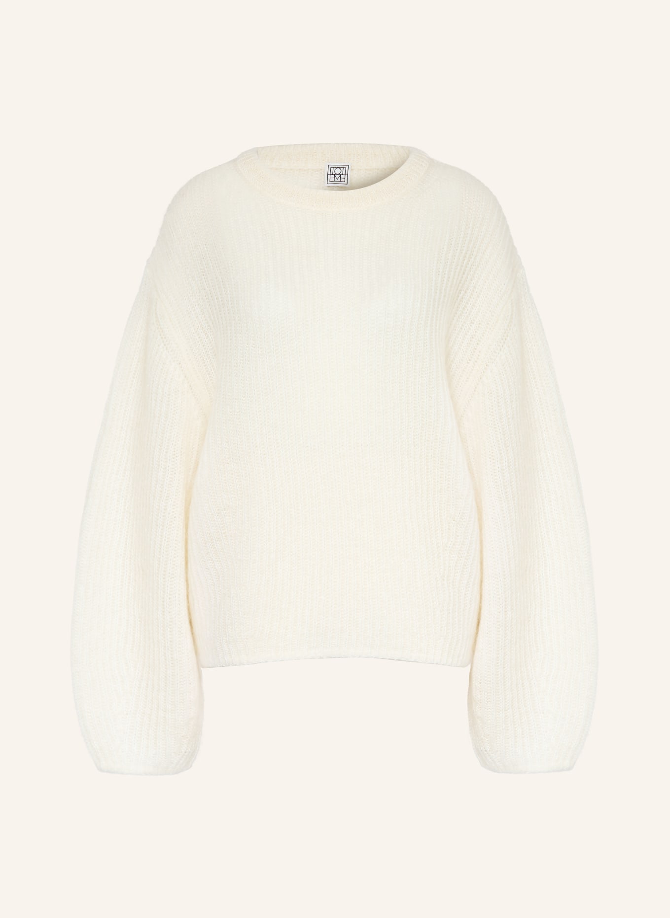 TOTEME Pullover mit Mohair: ECRU