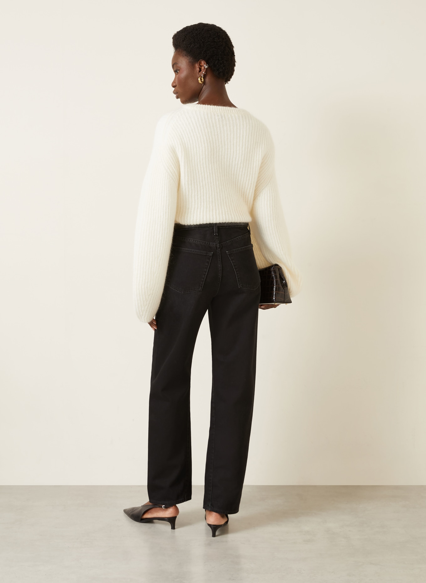 TOTEME Pullover mit Mohair: ECRU