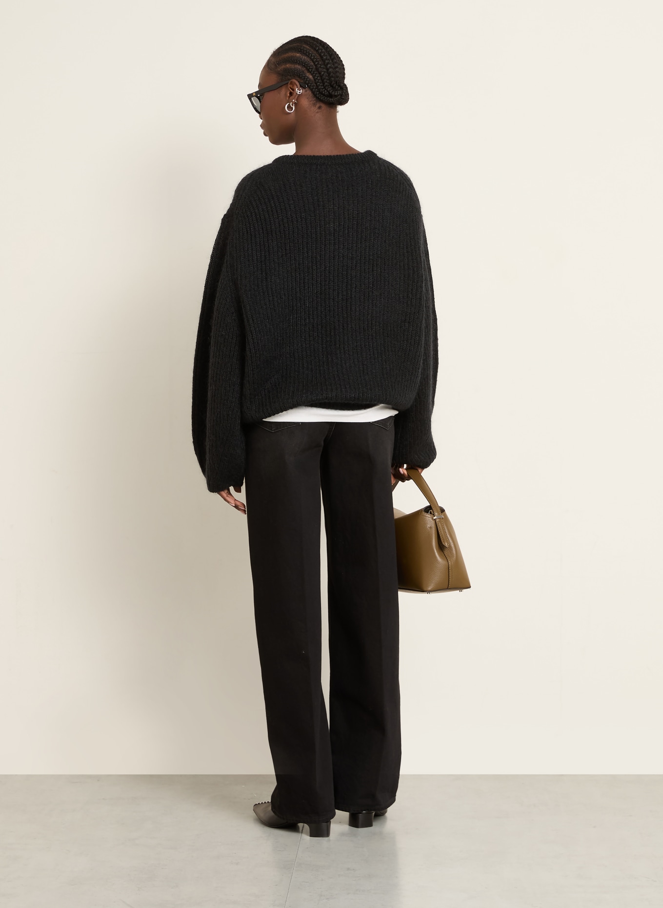 TOTEME Pullover mit Mohair: SCHWARZ