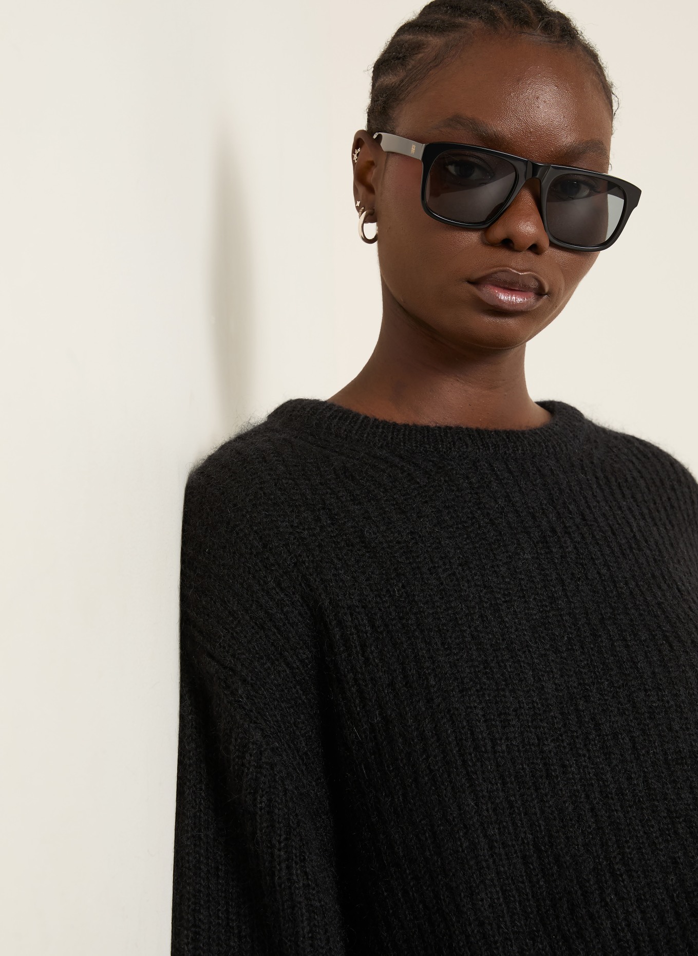 TOTEME Pullover mit Mohair: SCHWARZ