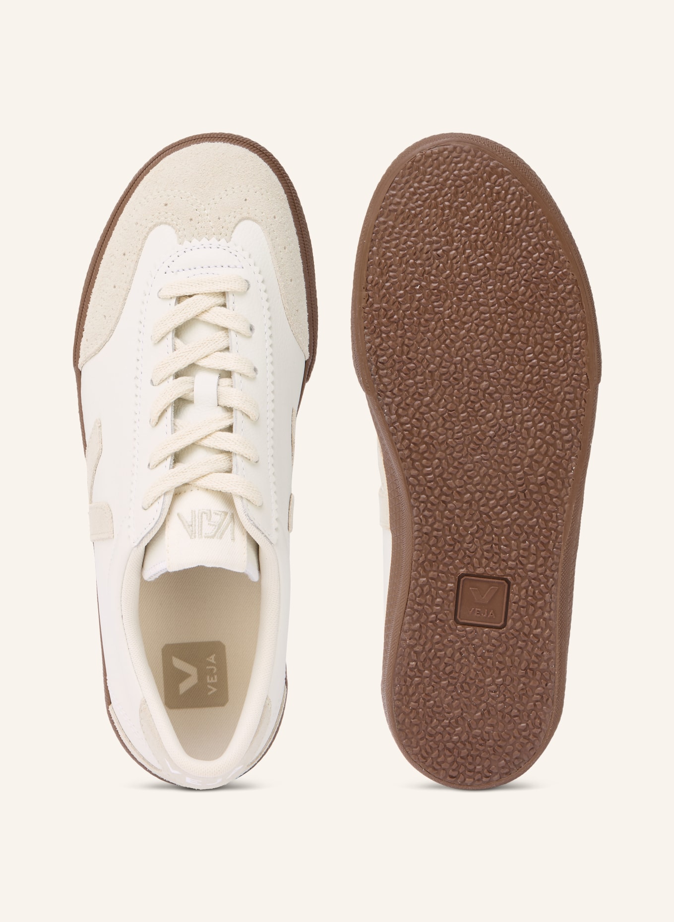 VEJA Sneaker VOLLEY: WHITE / LIGHT GRAY