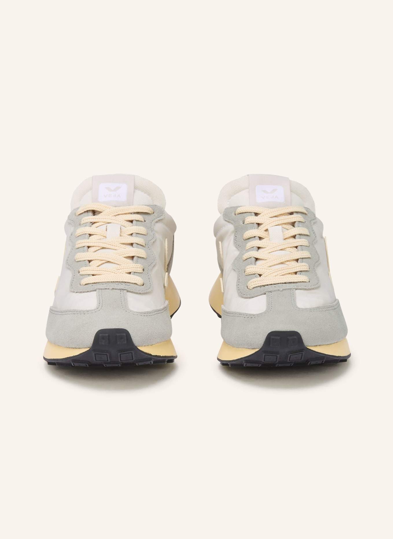 VEJA Sneaker RIO BRANCO II LITE: GRIJS / ECRU / LICHTGRIJS