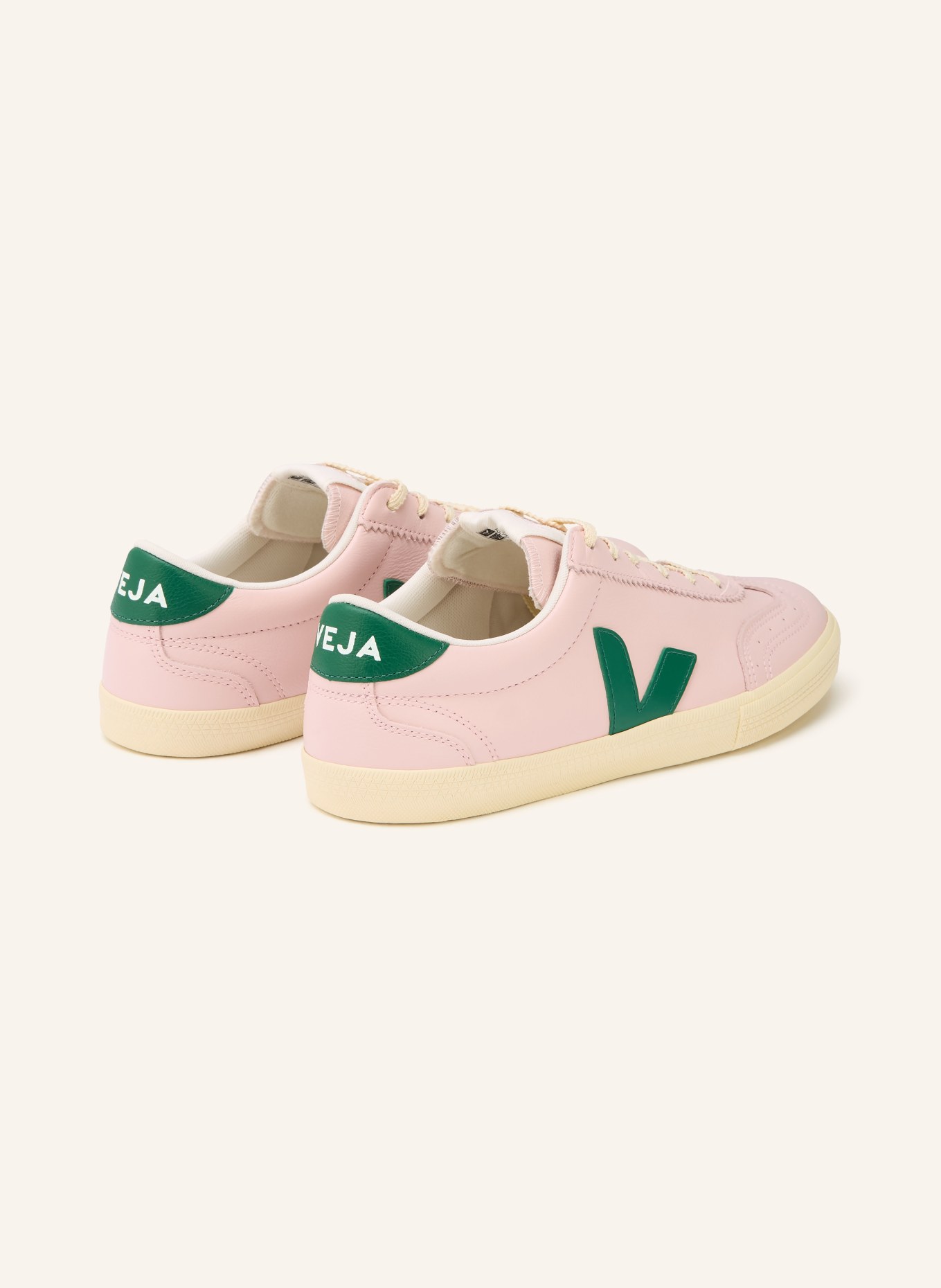 VEJA Sneaker VOLLEY: ROSA / GRÜN