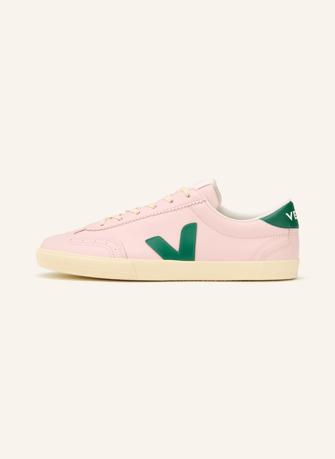 VEJA Sneaker VOLLEY: ROSA / GRÜN