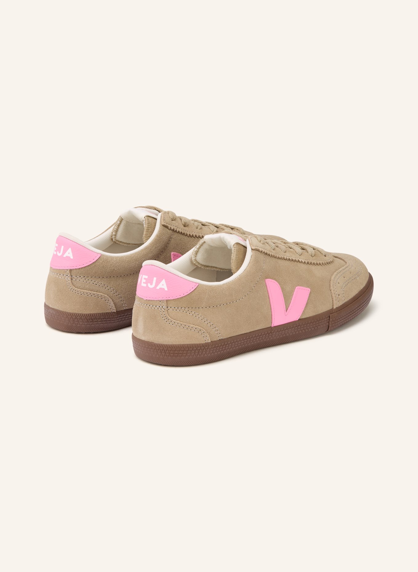 VEJA Sneaker VOLLEY: LIGHT BROWN / PINK