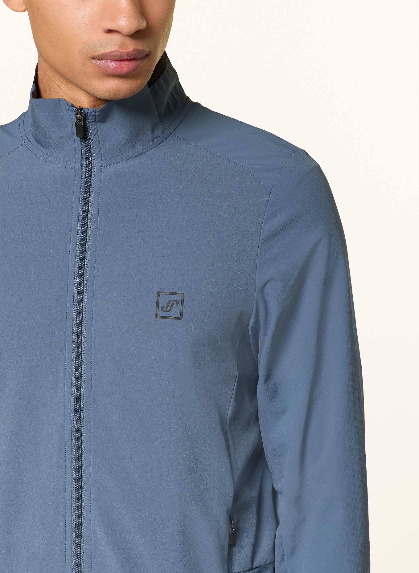 JOY sportswear TILAN functional jacket in a mix of materials: BLUE