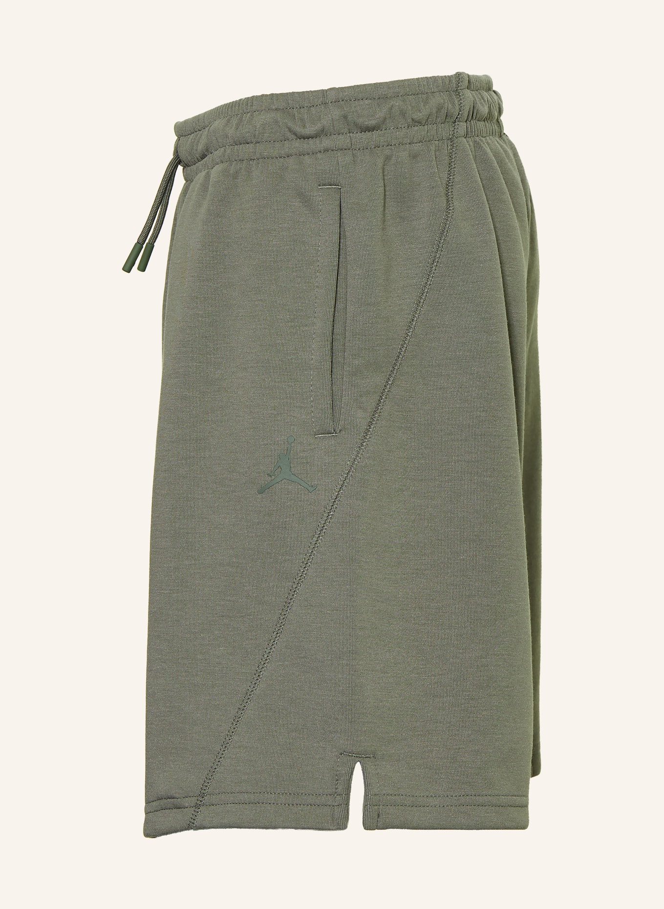 JORDAN Short de survêtement MJ CORE: KAKI