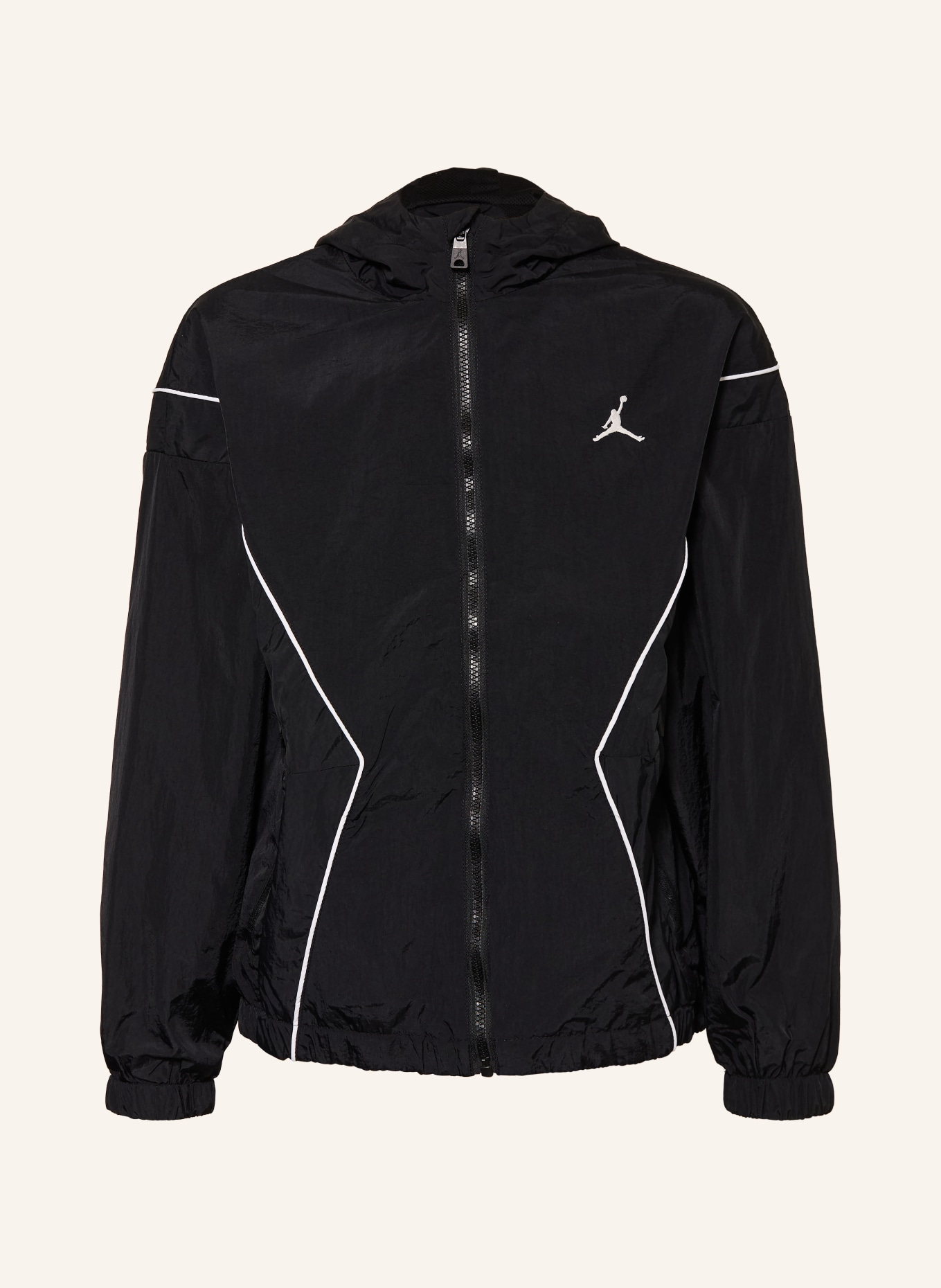 JORDAN Veste ESSENTIAL DRAFT: NOIR / BLANC