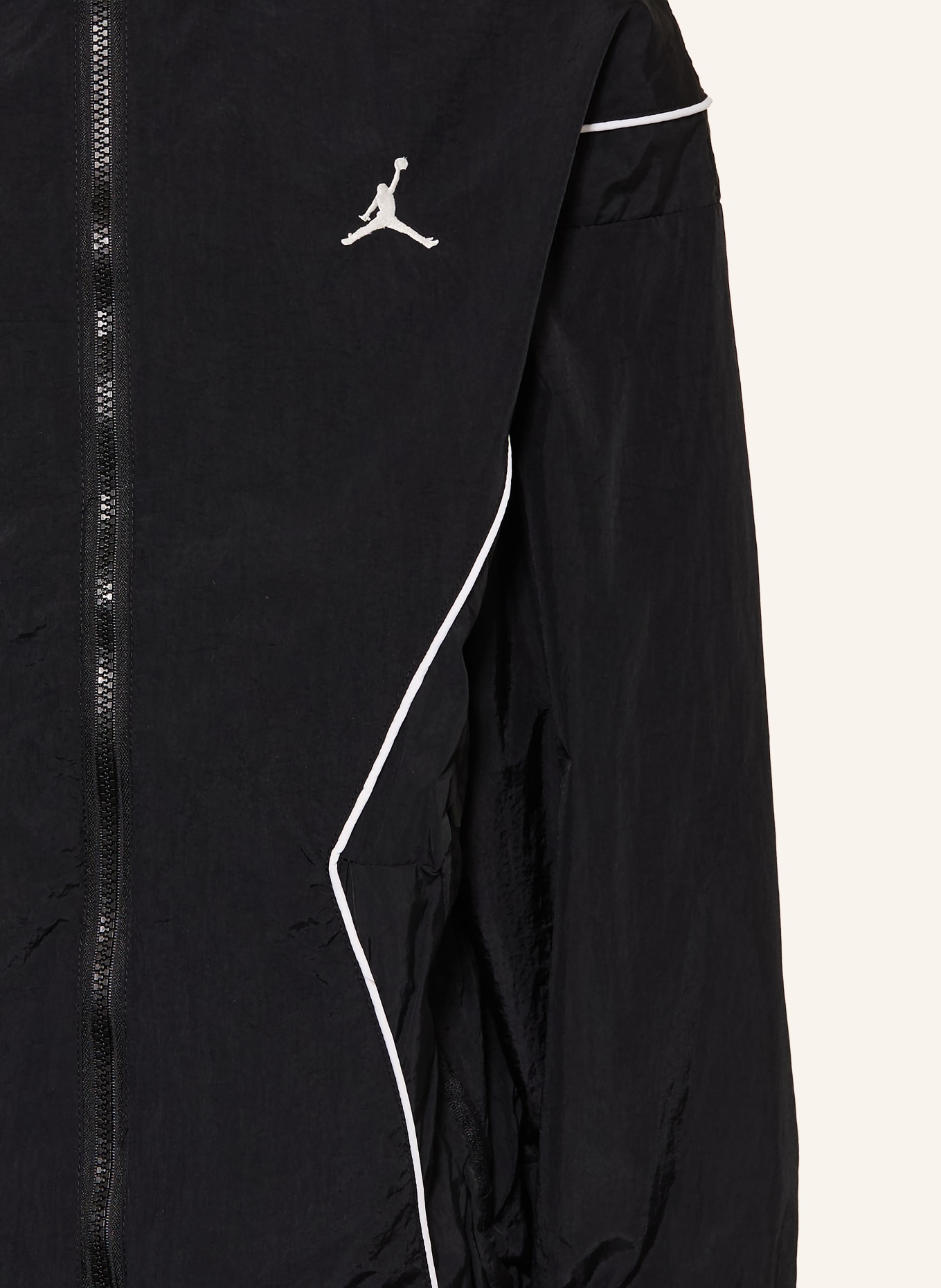 JORDAN Veste ESSENTIAL DRAFT: NOIR / BLANC