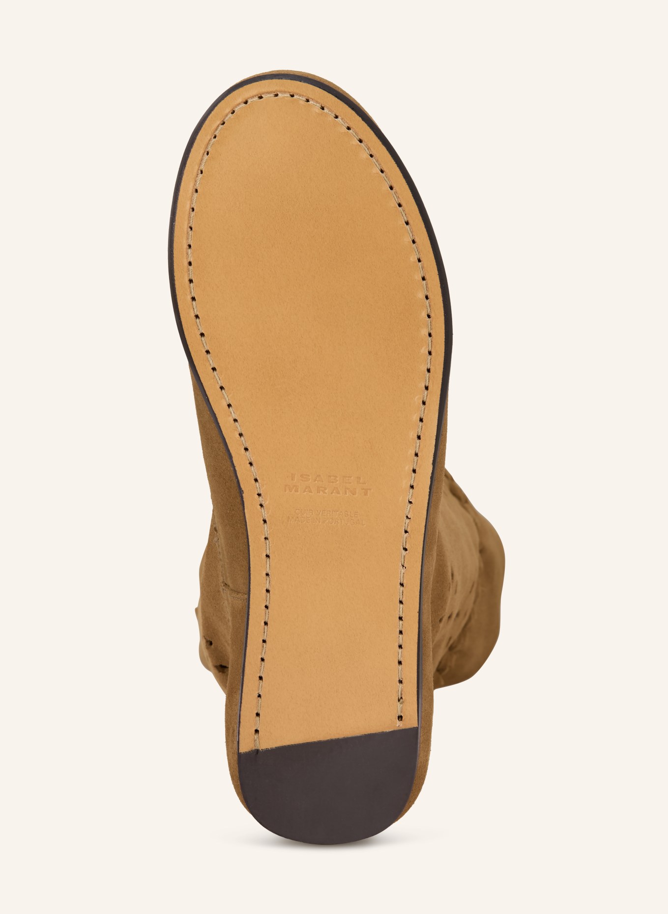 ISABEL MARANT Stiefel WELKY mit Cut-outs: CAMEL
