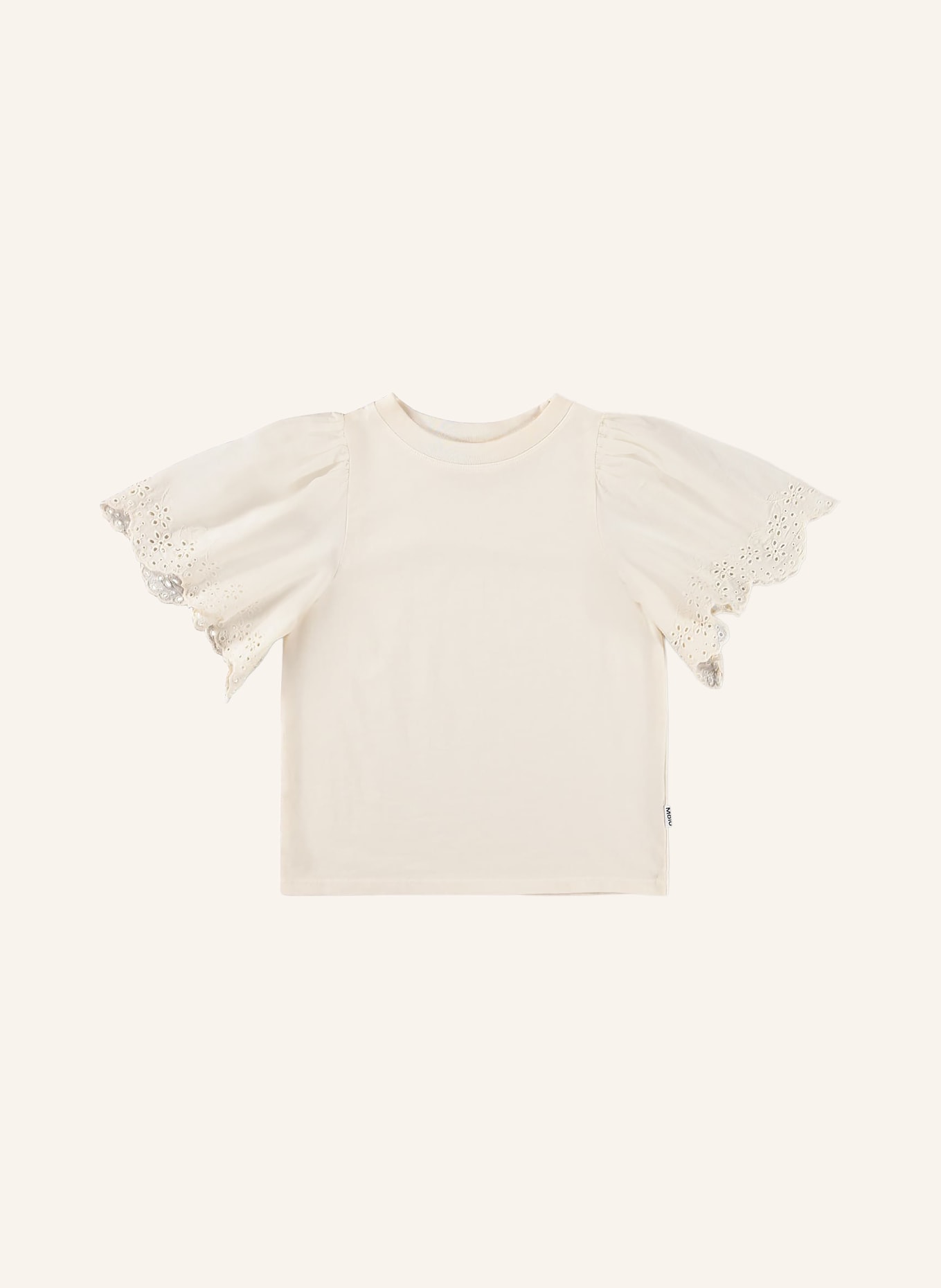 molo Tričko RITZA s krajkou: TMAVĚ ŽLUTÁ