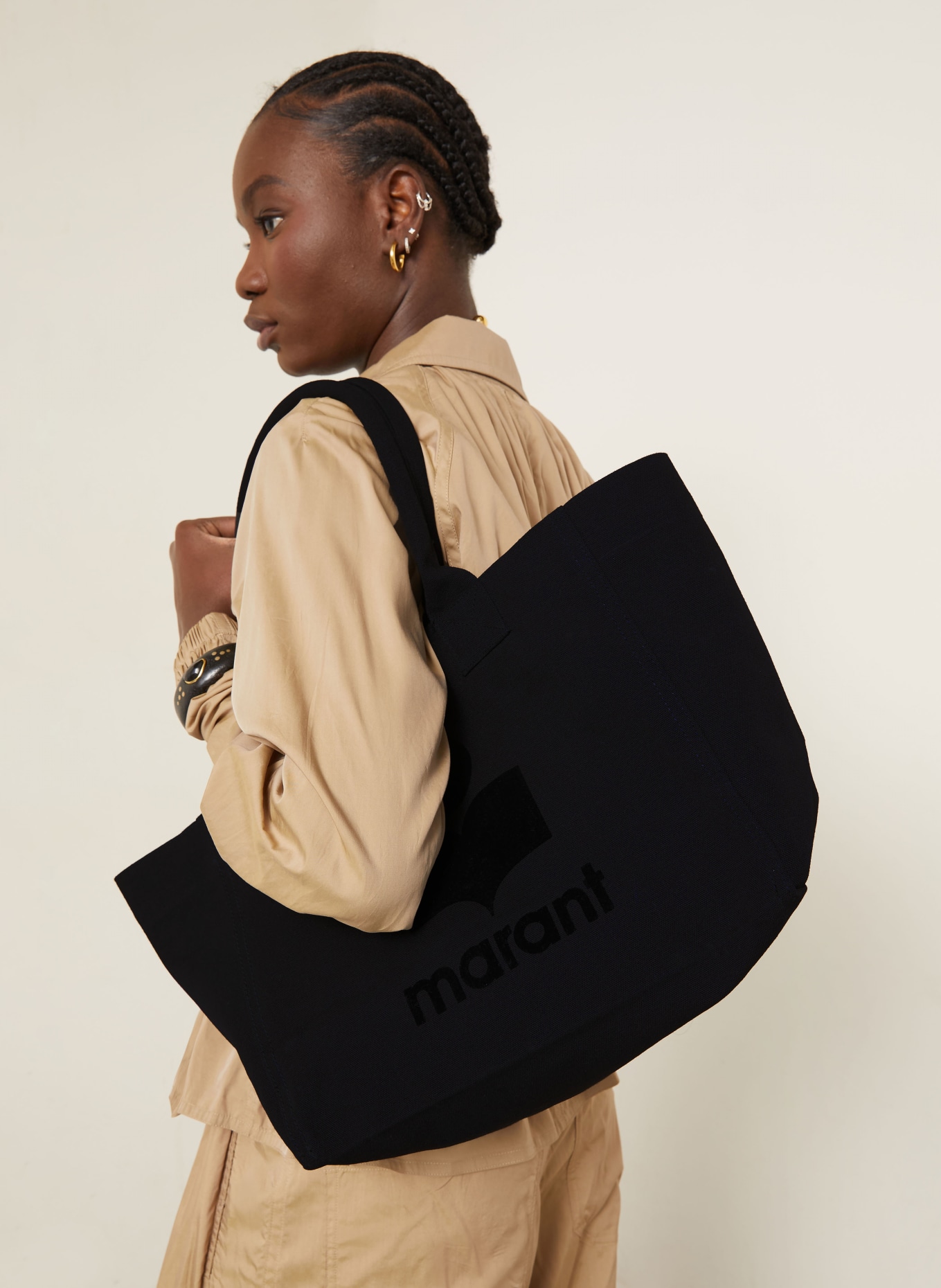 ISABEL MARANT Shopper YENKY: SCHWARZ