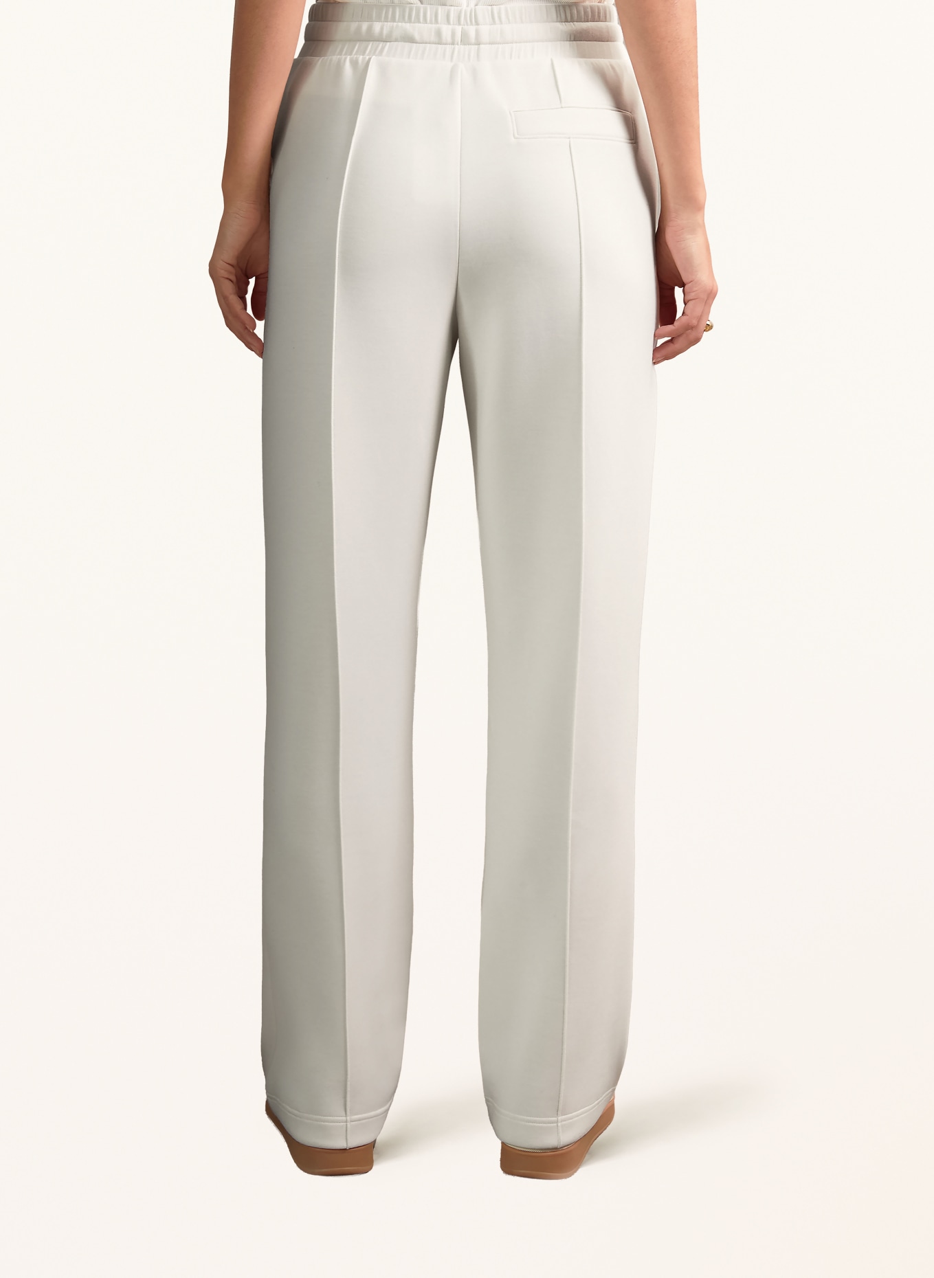 REISS Broek JEMMA in joggingstijl: ECRU