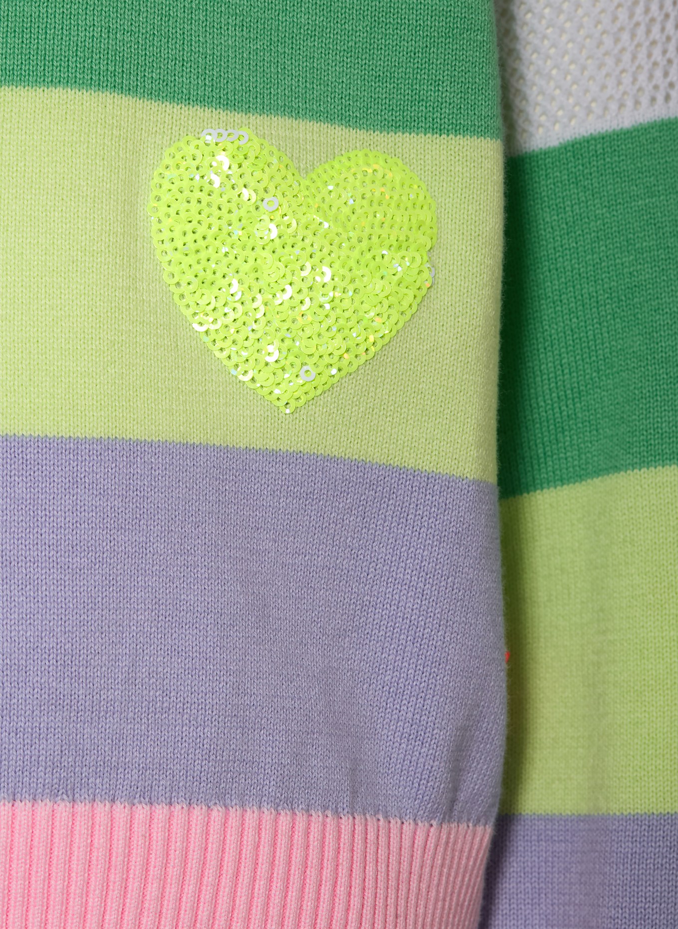 Billieblush Pullover mit Pailletten: HELLROSA / HELLLILA / HELLGRÜN