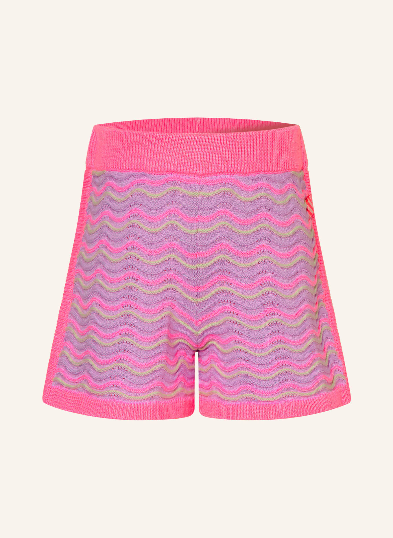 Billieblush Strickshorts: HELLLILA / NEONPINK / HELLGELB