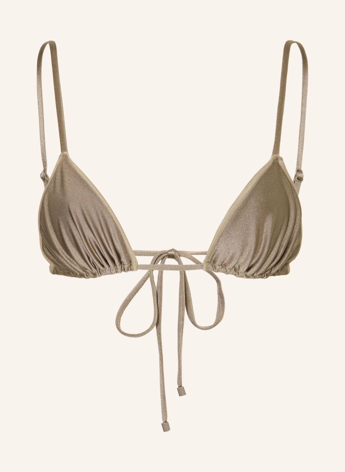 BILALI The Label Triangel-Bikini-Top MAJA: KHAKI