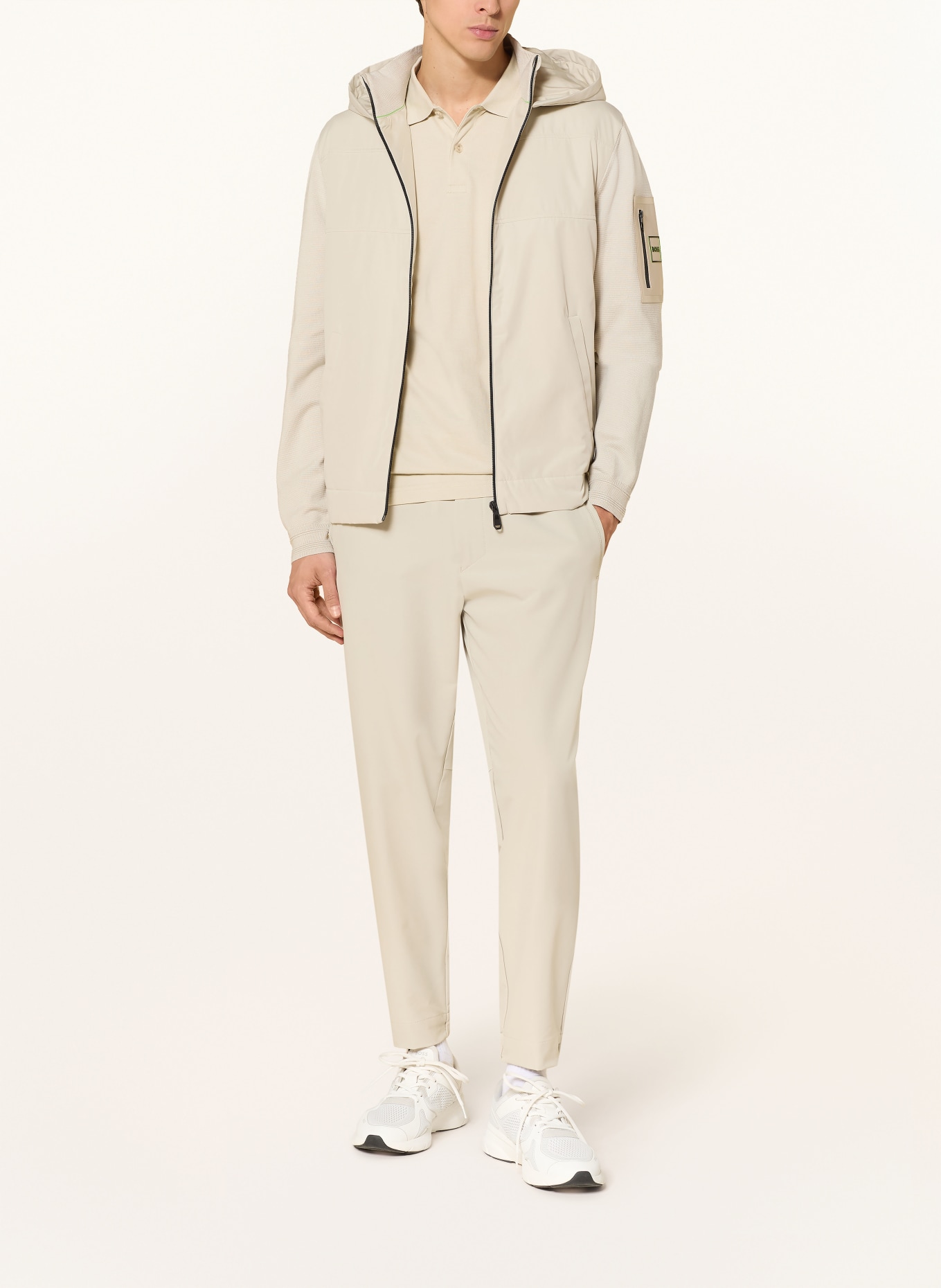 BOSS Hybride jas JOIN: BEIGE