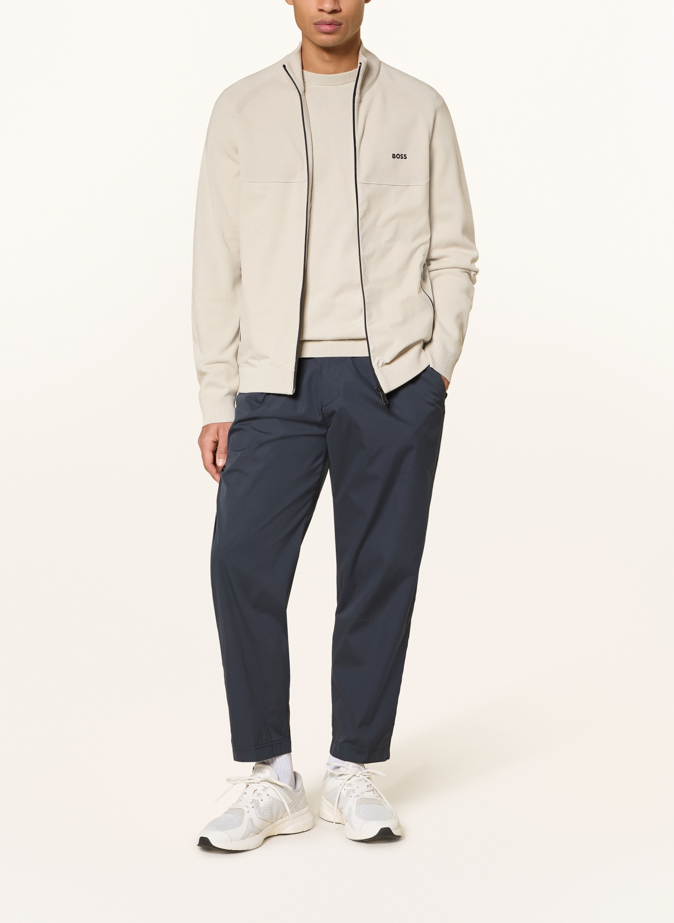 BOSS Golfhose JOIN: DUNKELBLAU