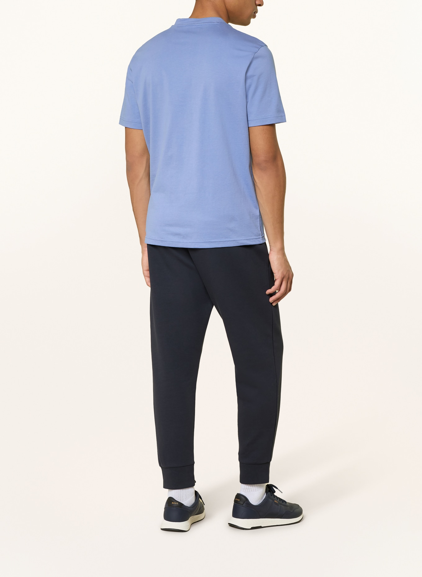 BOSS T-shirt JOIN: LICHTBLAUW