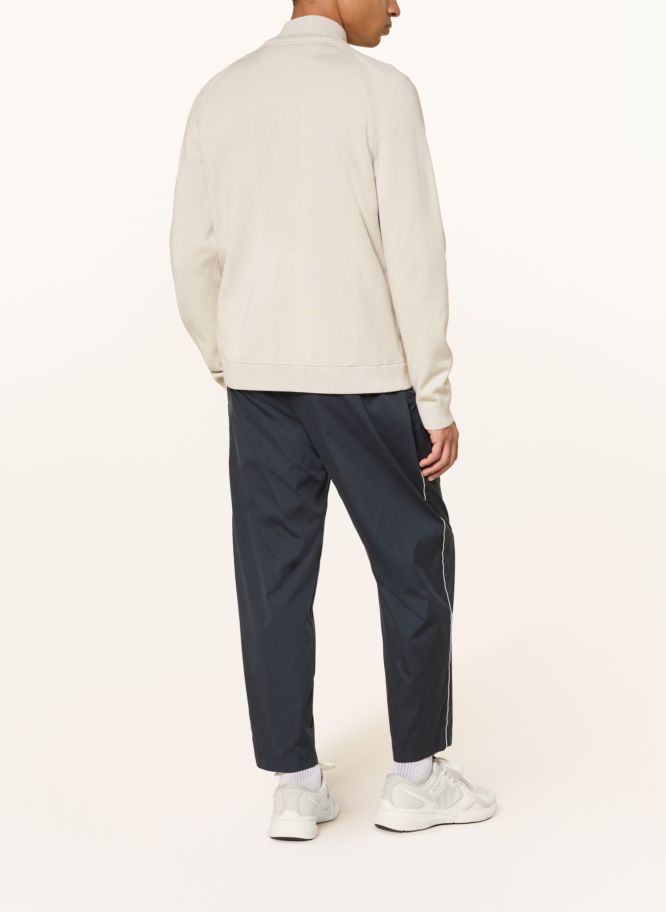 BOSS Strickjacke UNITY: BEIGE